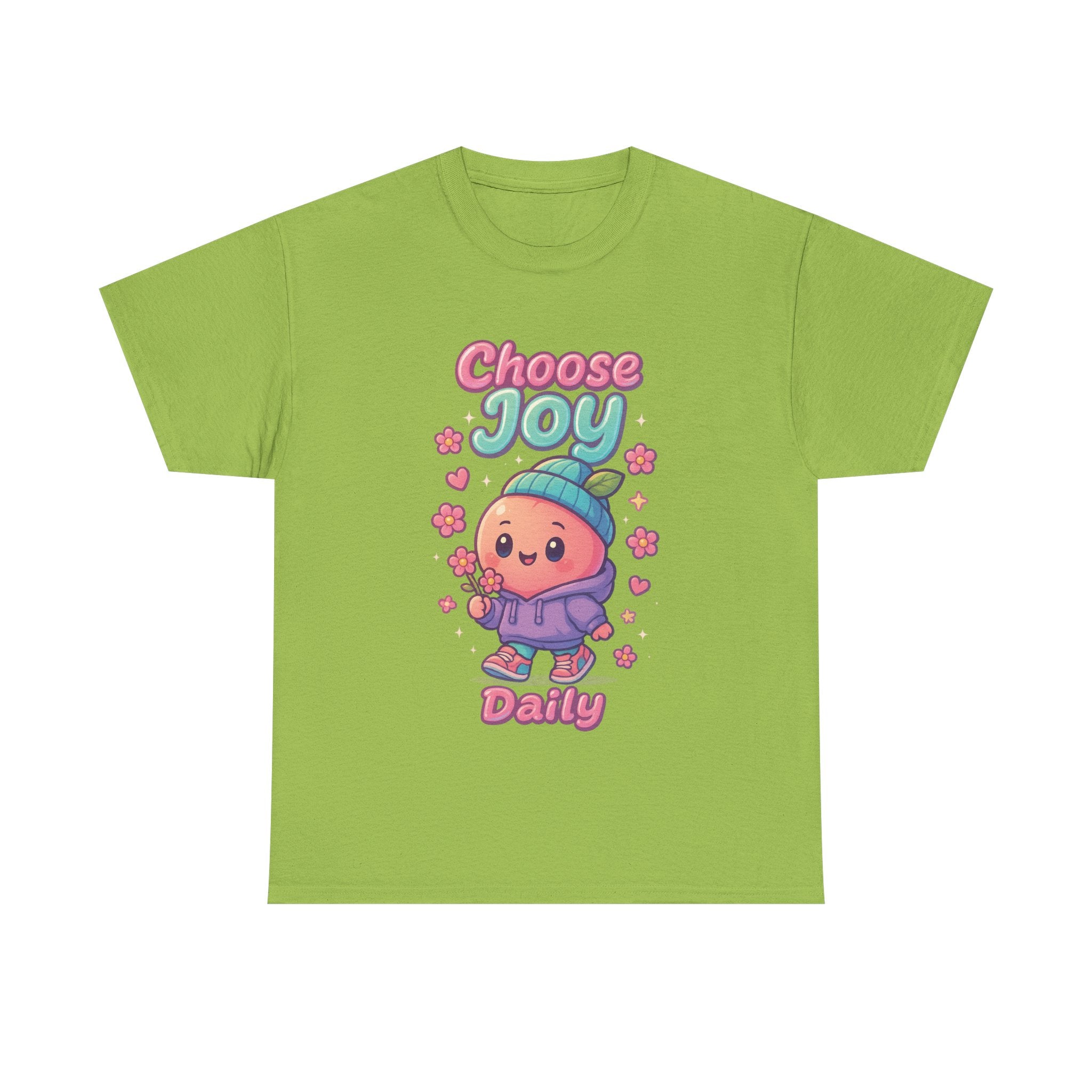 Cute 'Choose Joy Daily' Unisex Tee, Happy Shirt, Gift for Friends, Positive Vibes, Everyday Wear, Cheerful Apparel