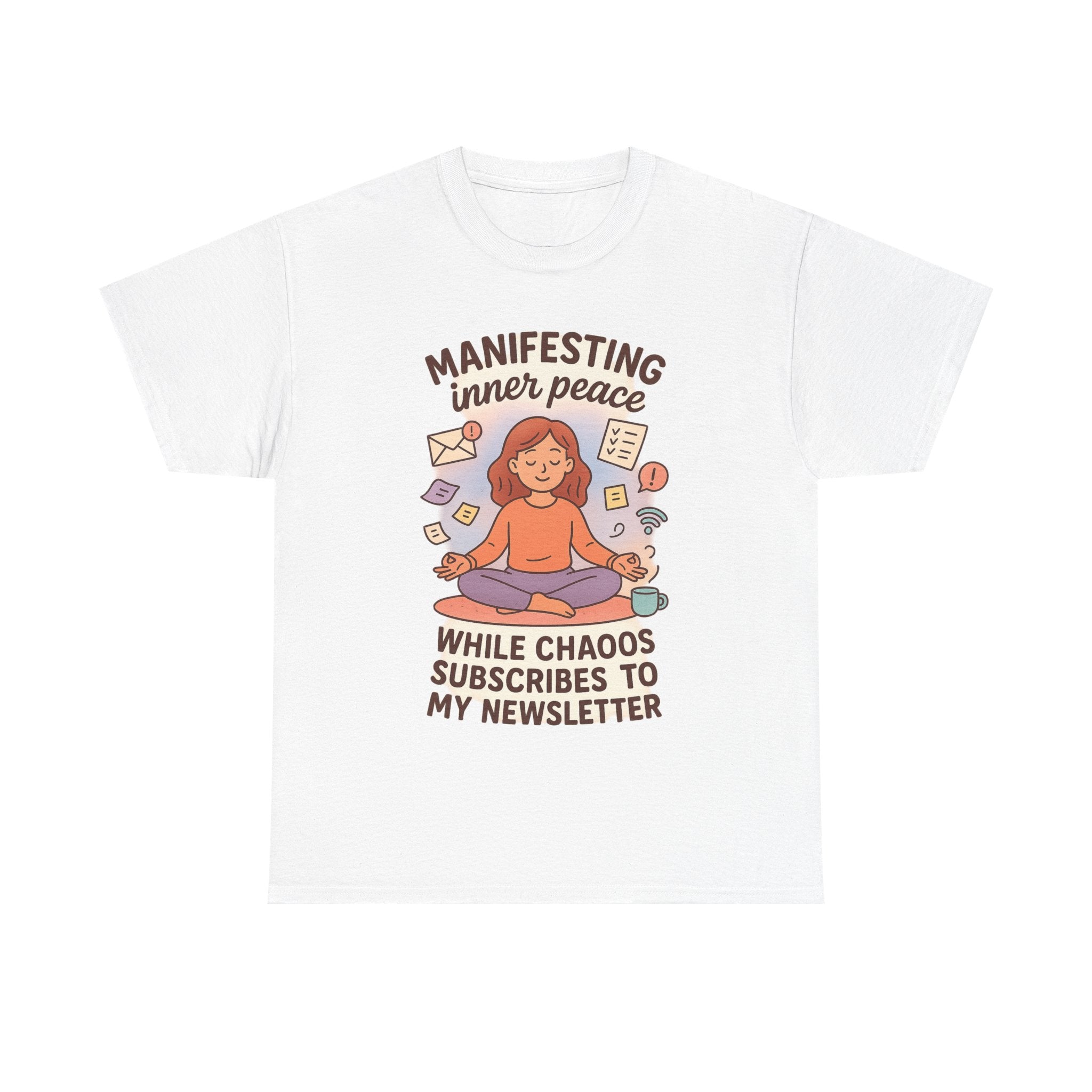 Manifesting Inner Peace Unisex Heavy Cotton Tshirt