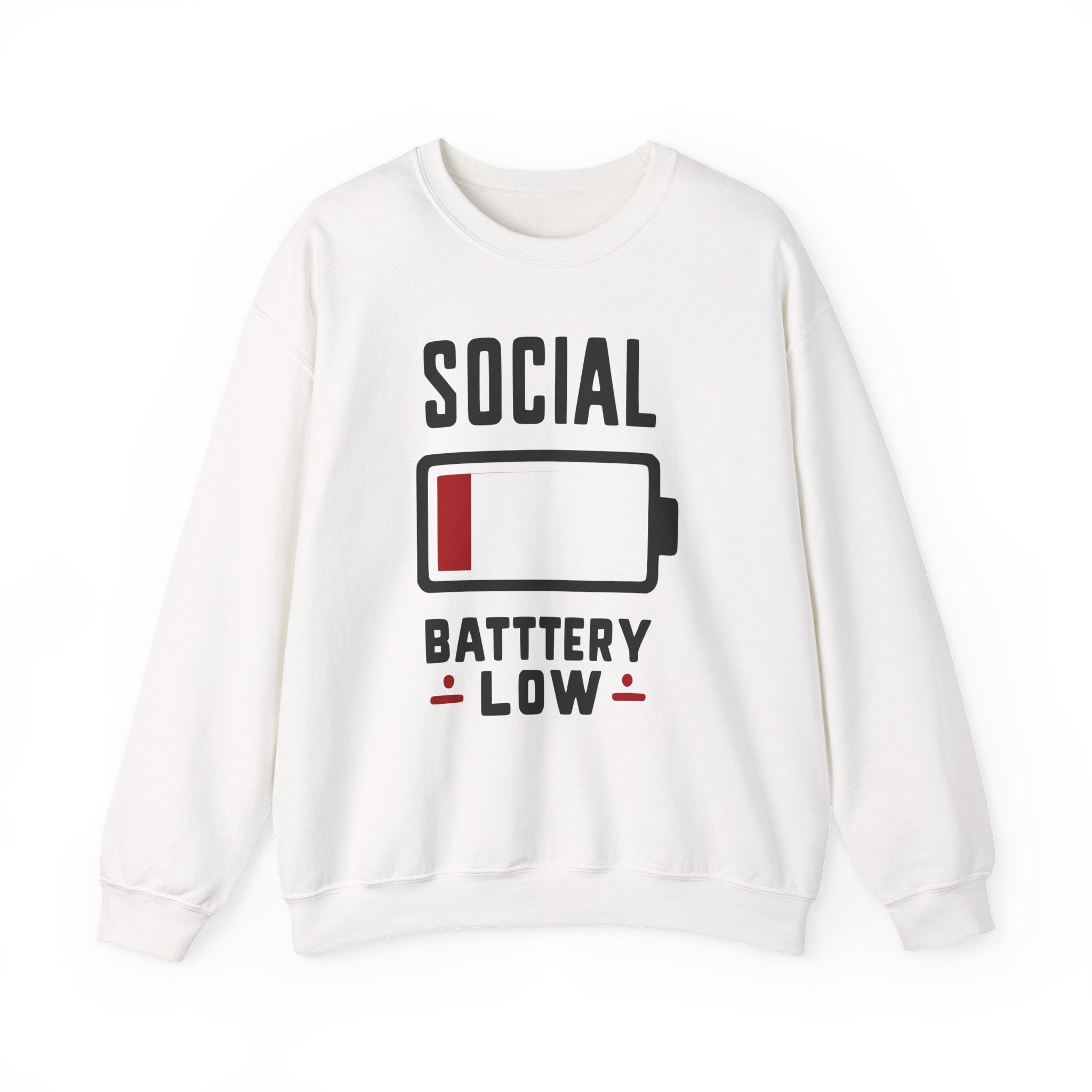 Social Battery Low Sweatshirt