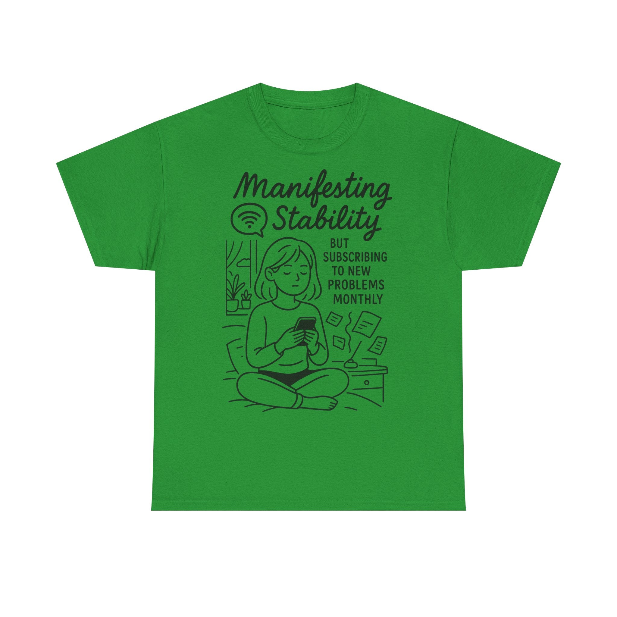 Manifesting Stability Tee | Unisex Heavy Cotton
