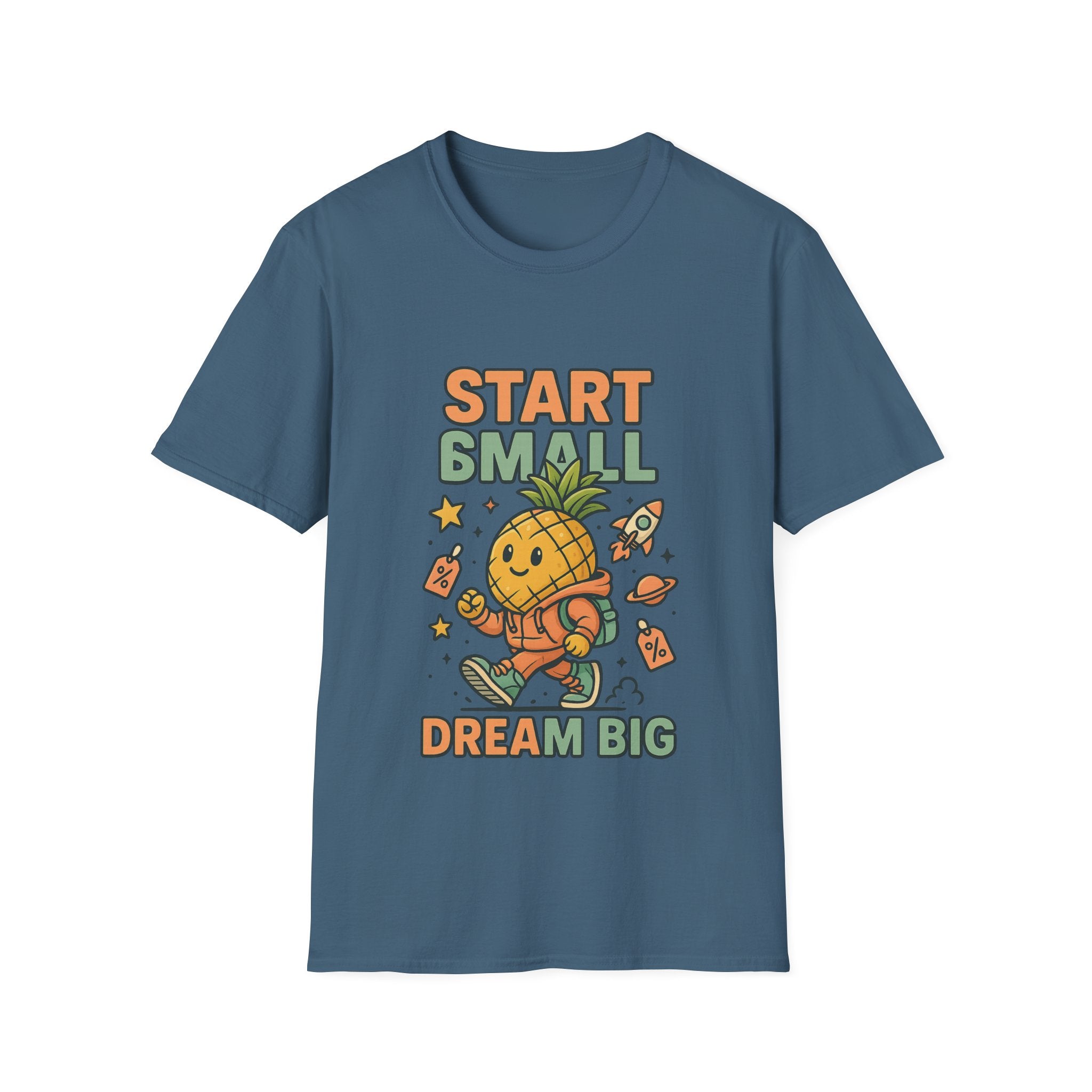 Cute Pineapple Motivational Unisex T-Shirt, Fun Graphic Tee, Inspirational Shirt, Gift for Dreamers, Casual Wear