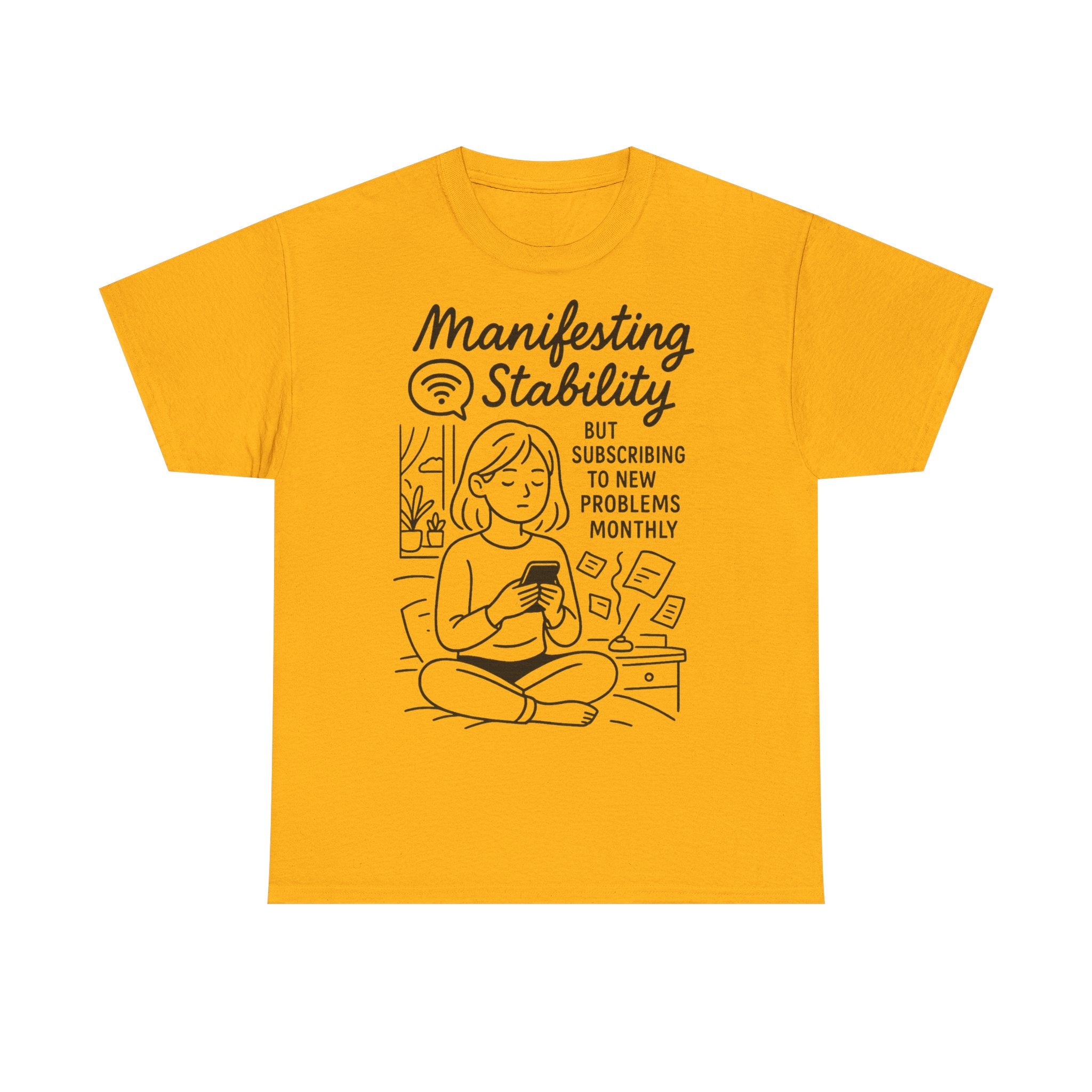 Manifesting Stability Tee | Unisex Heavy Cotton