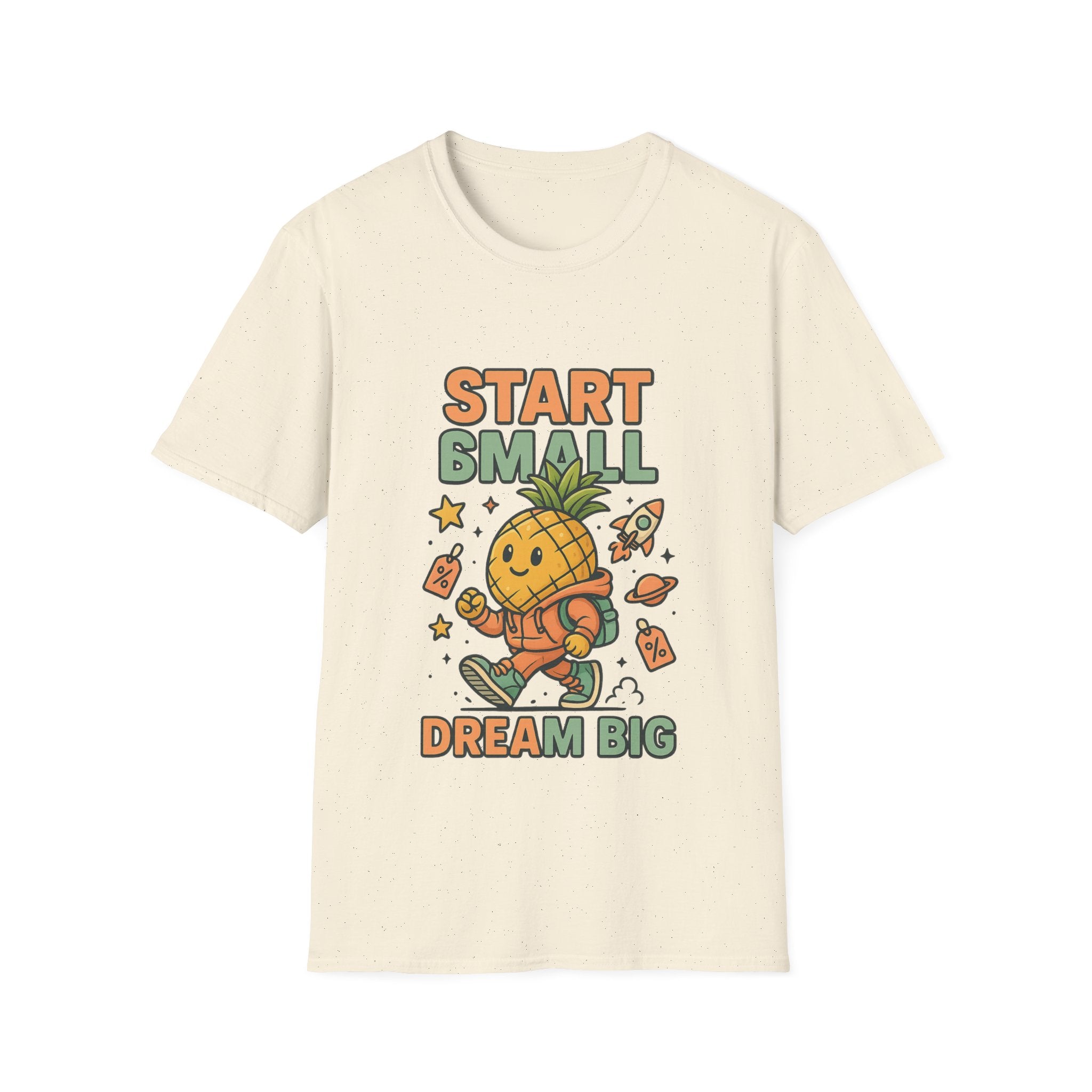 Cute Pineapple Motivational Unisex T-Shirt, Fun Graphic Tee, Inspirational Shirt, Gift for Dreamers, Casual Wear