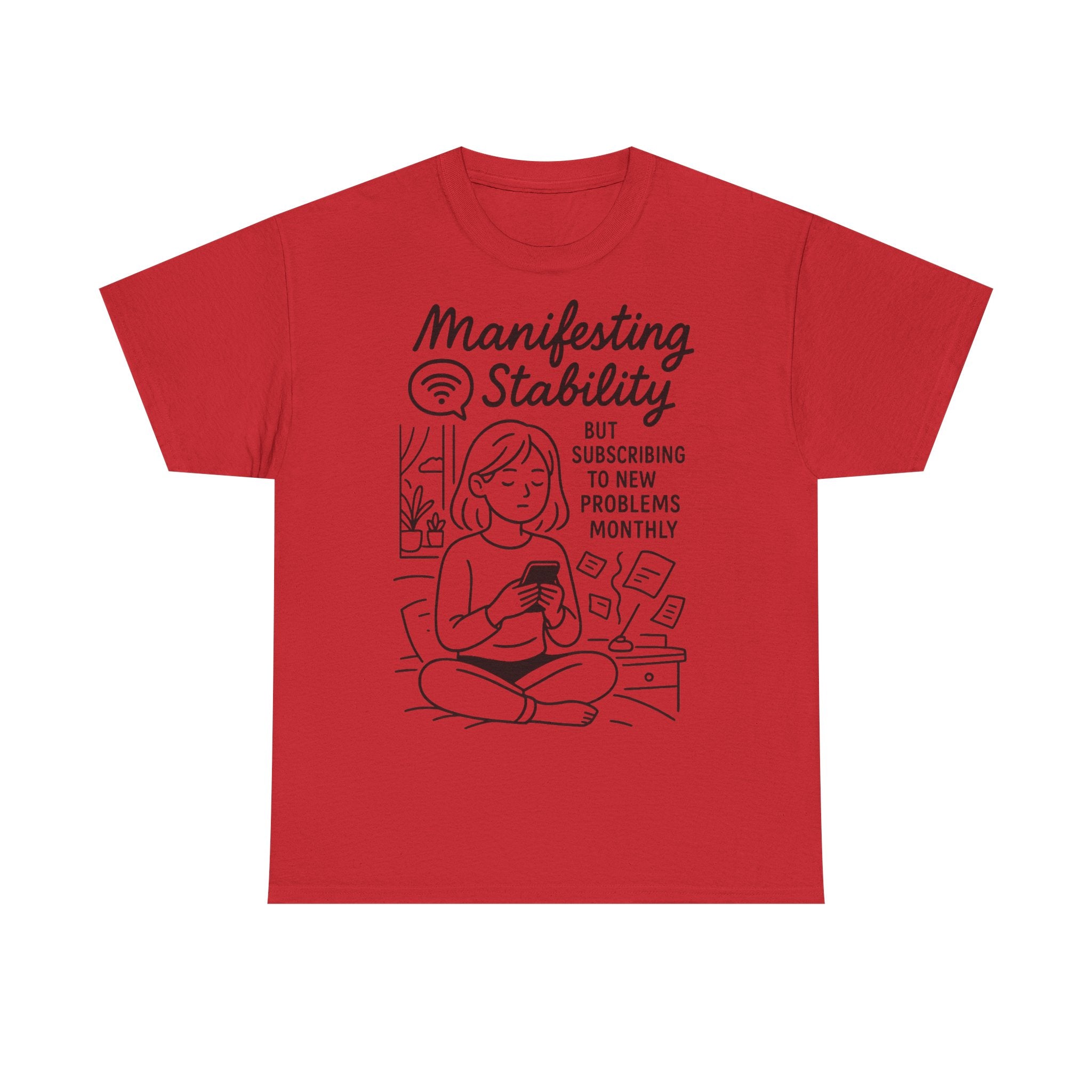 Manifesting Stability Tee | Unisex Heavy Cotton