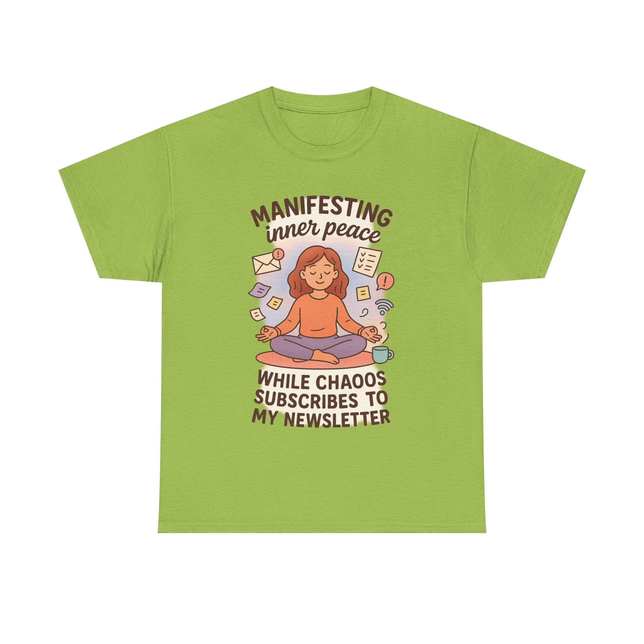 Manifesting Inner Peace Unisex Heavy Cotton Tshirt