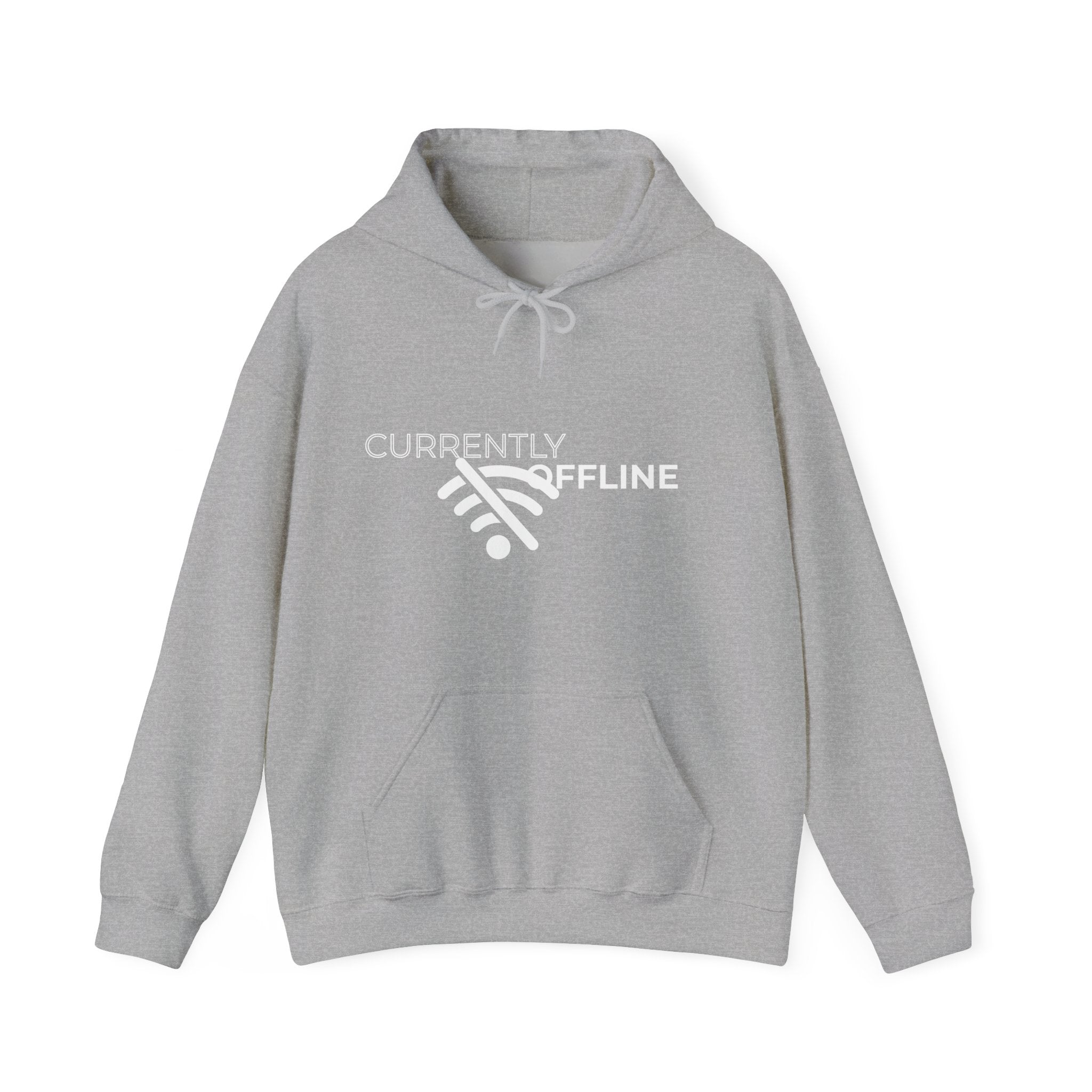 Currently Offline Unisex Heavy Blend Hoodie, Cozy Sweatshirt Gift, Casual Loungewear, Relaxed Fashion, Streetwear, Relaxation Apparel