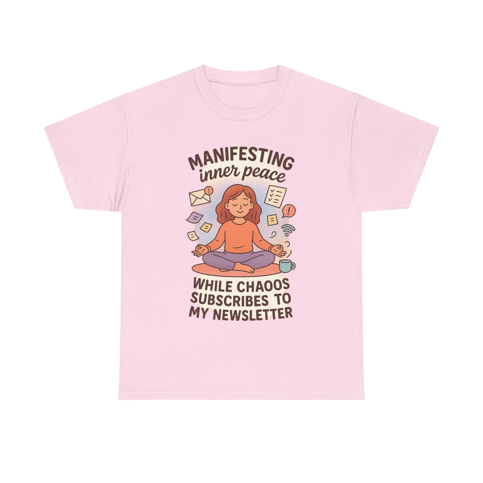 Manifesting Inner Peace Unisex Heavy Cotton Tshirt