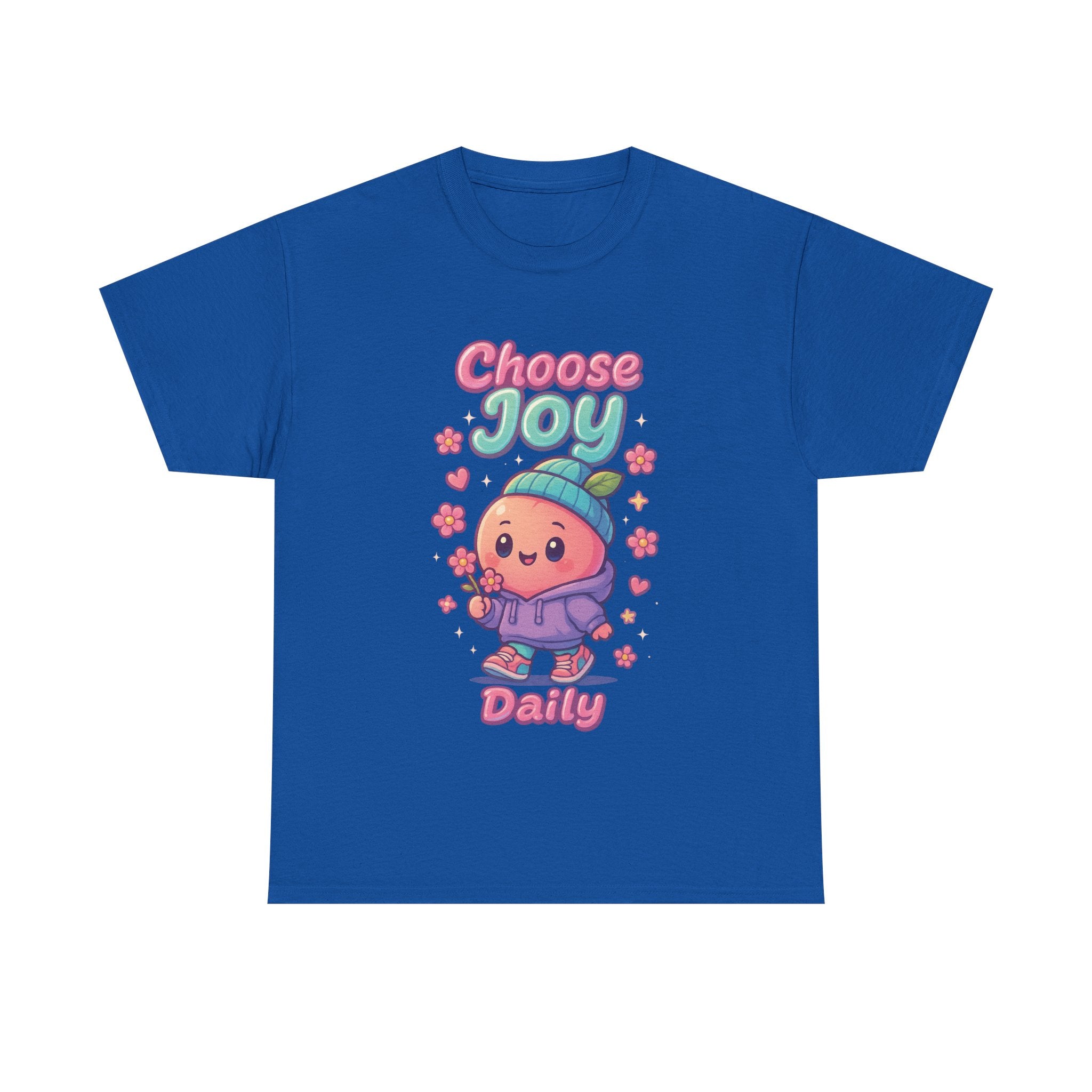 Cute 'Choose Joy Daily' Unisex Tee, Happy Shirt, Gift for Friends, Positive Vibes, Everyday Wear, Cheerful Apparel