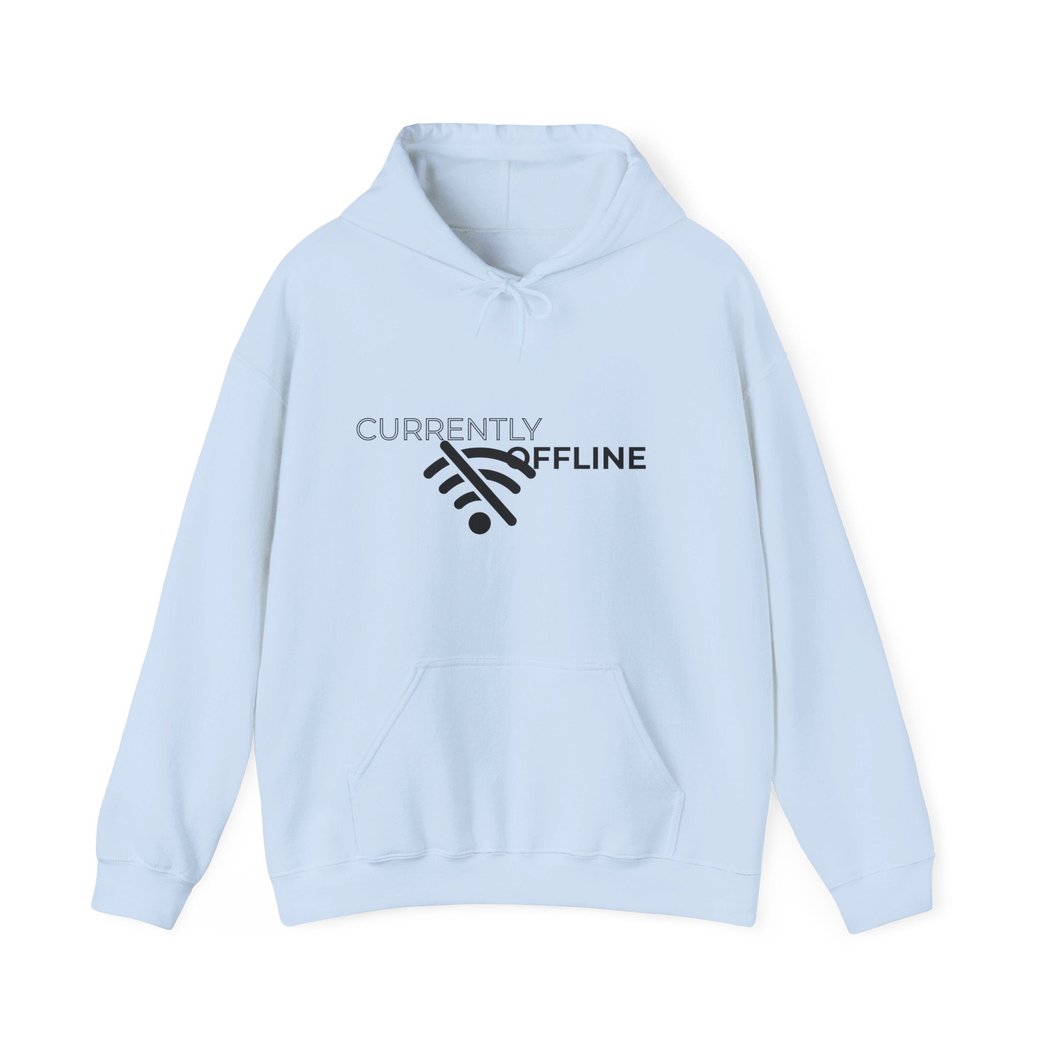 Currently Offline Unisex Heavy Blend Hoodie, Cozy Sweatshirt Gift, Casual Loungewear, Relaxed Fashion, Streetwear, Relaxation Apparel