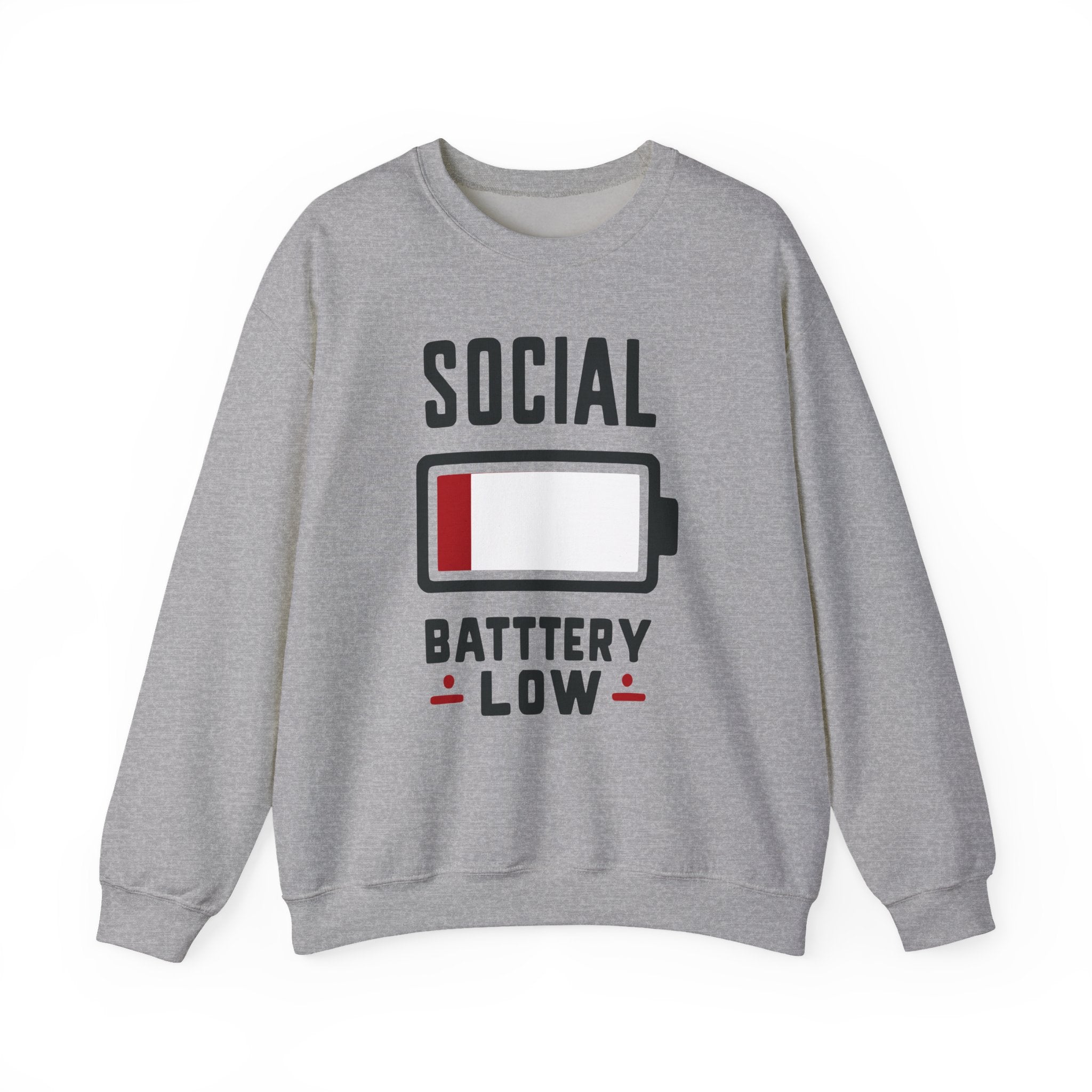 Social Battery Low Sweatshirt