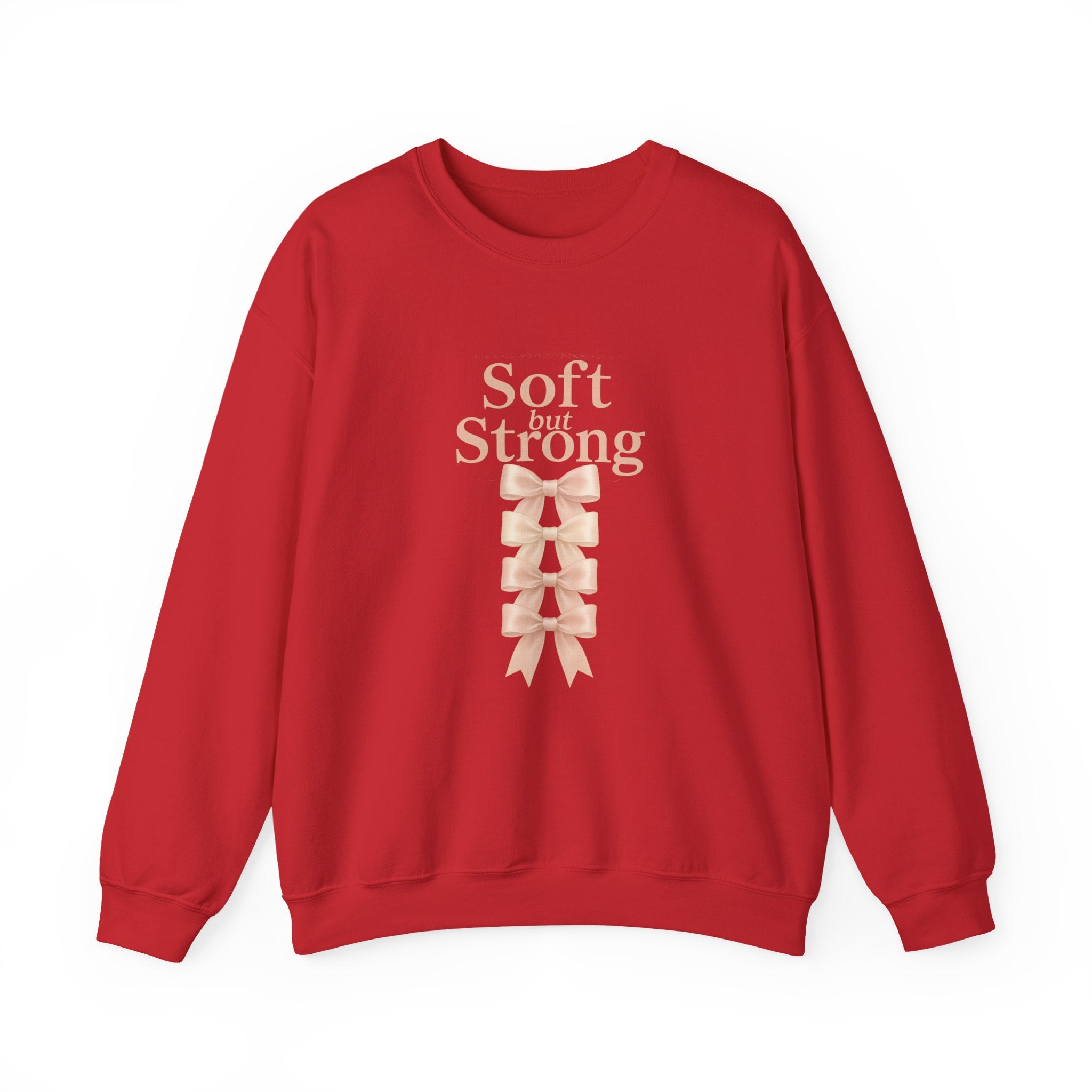 Soft but Strong Unisex Crewneck Sweatshirt - Empowerment, Inspirational