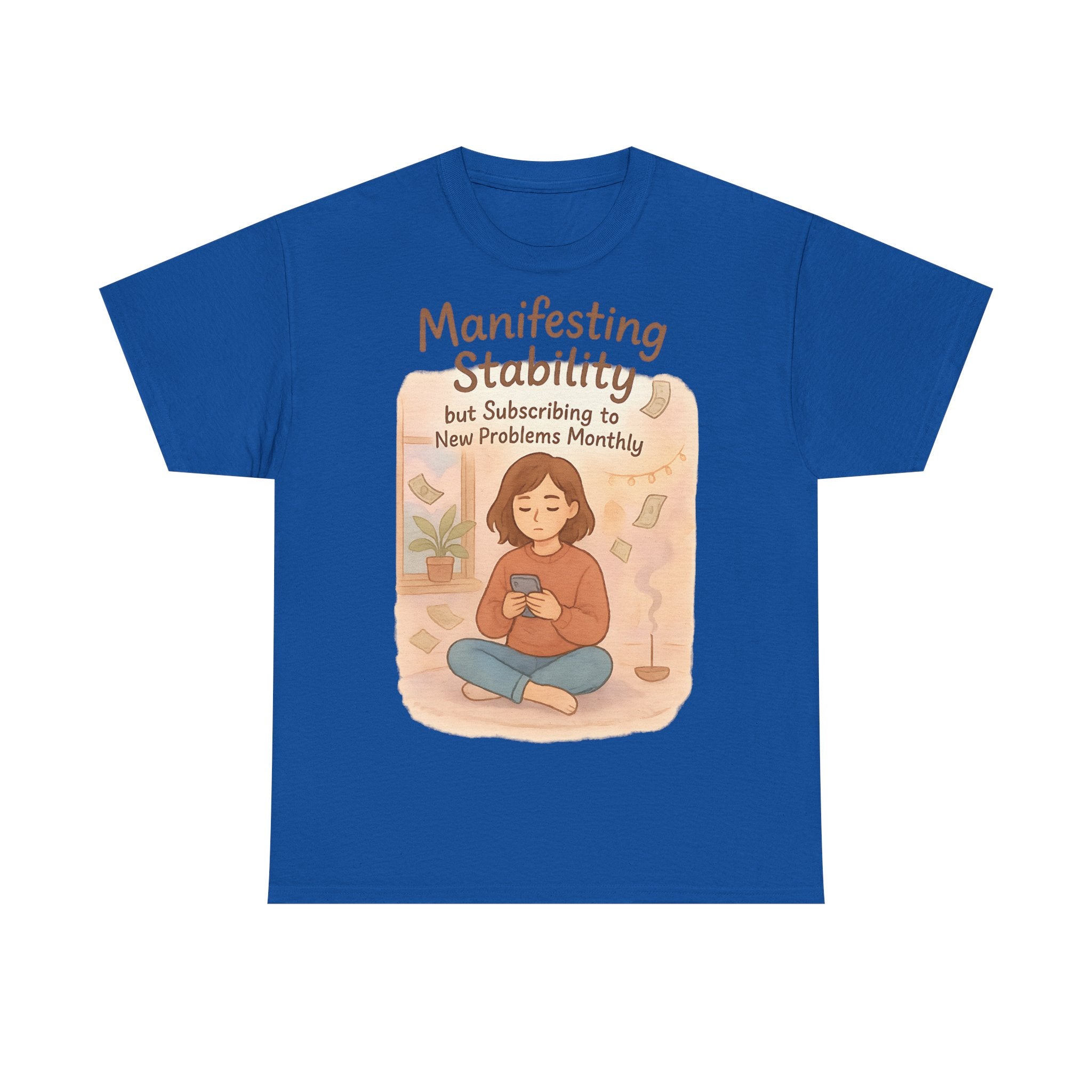 Manifesting Stability Tee | Unisex Heavy Cotton