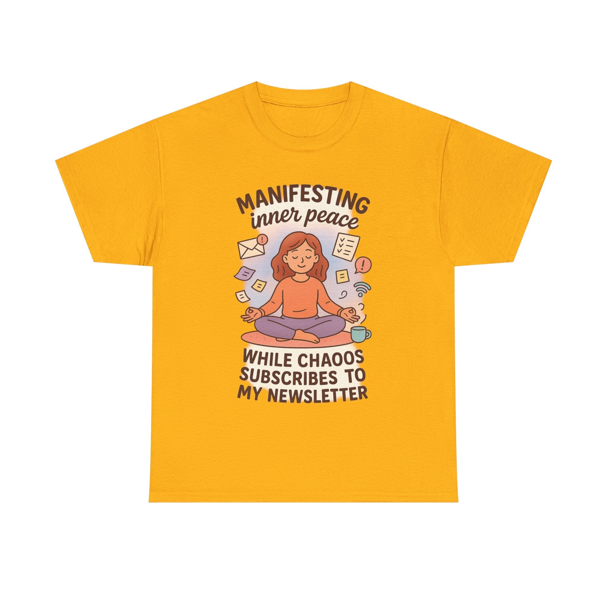 Manifesting Inner Peace Unisex Heavy Cotton Tshirt