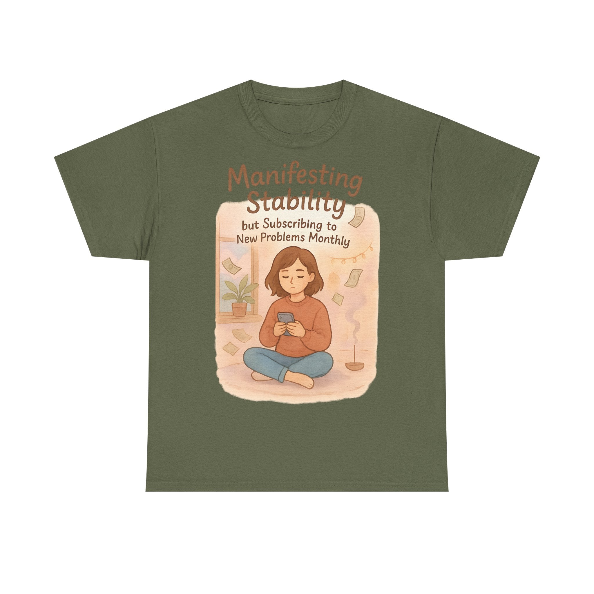 Manifesting Stability Tee | Unisex Heavy Cotton