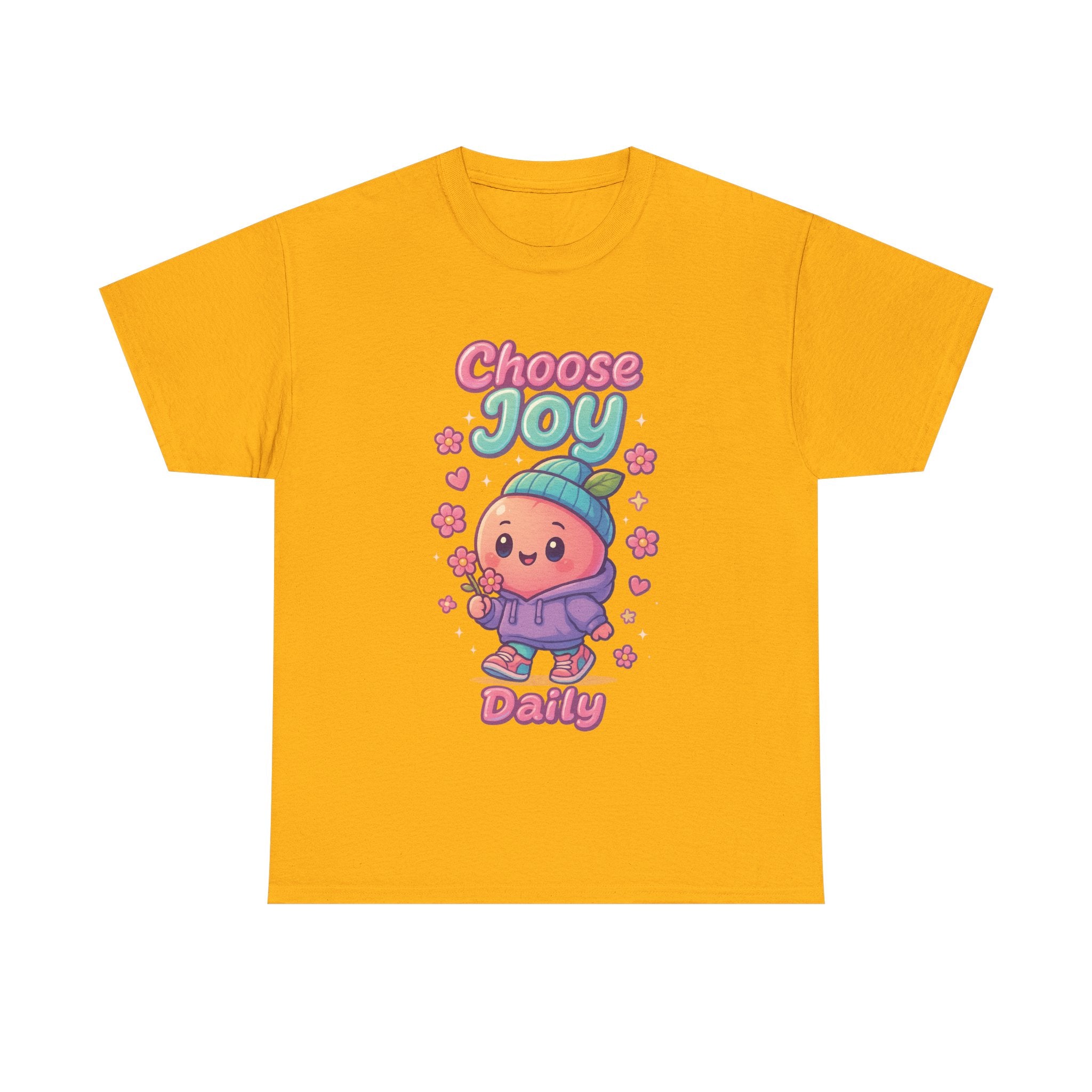 Cute 'Choose Joy Daily' Unisex Tee, Happy Shirt, Gift for Friends, Positive Vibes, Everyday Wear, Cheerful Apparel
