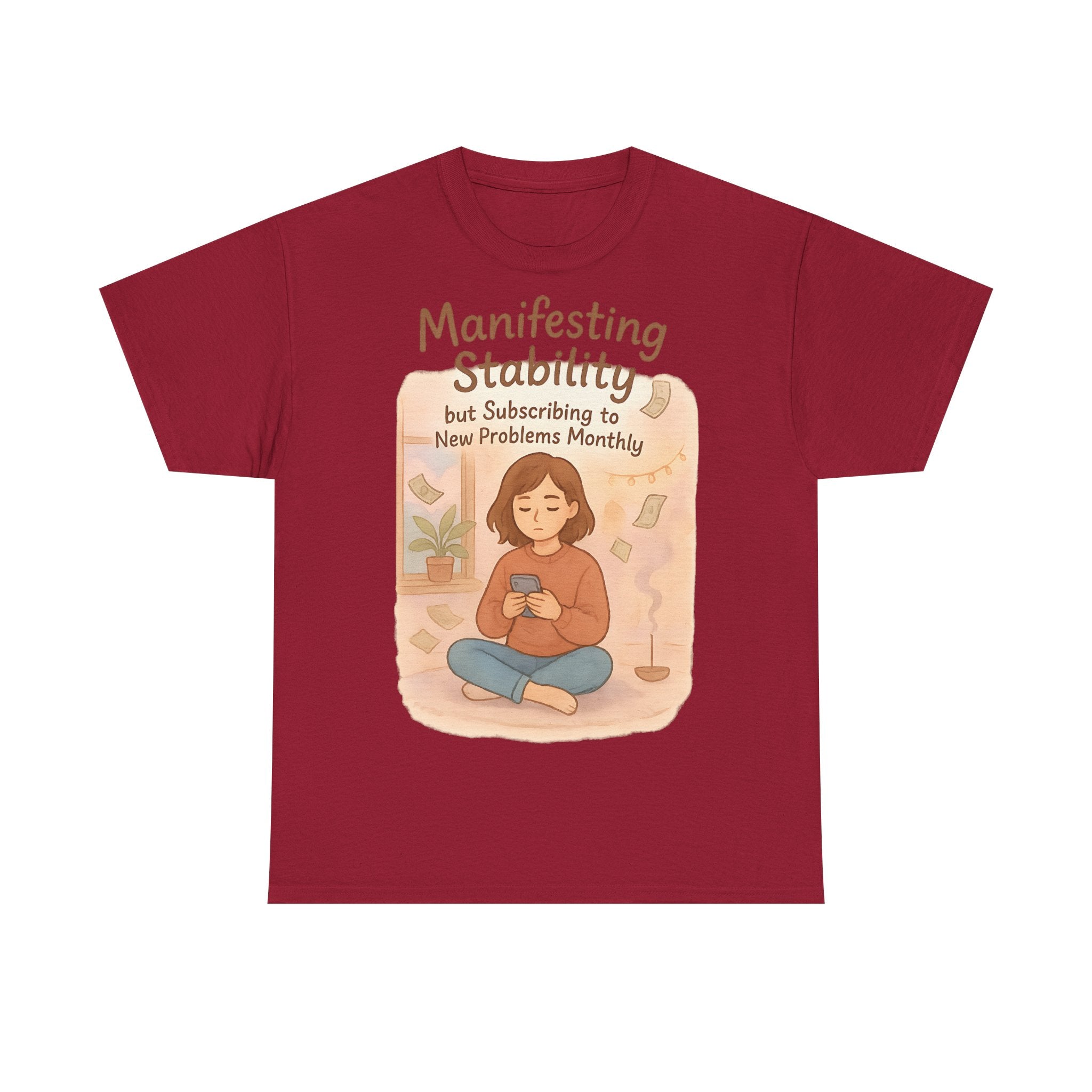 Manifesting Stability Tee | Unisex Heavy Cotton