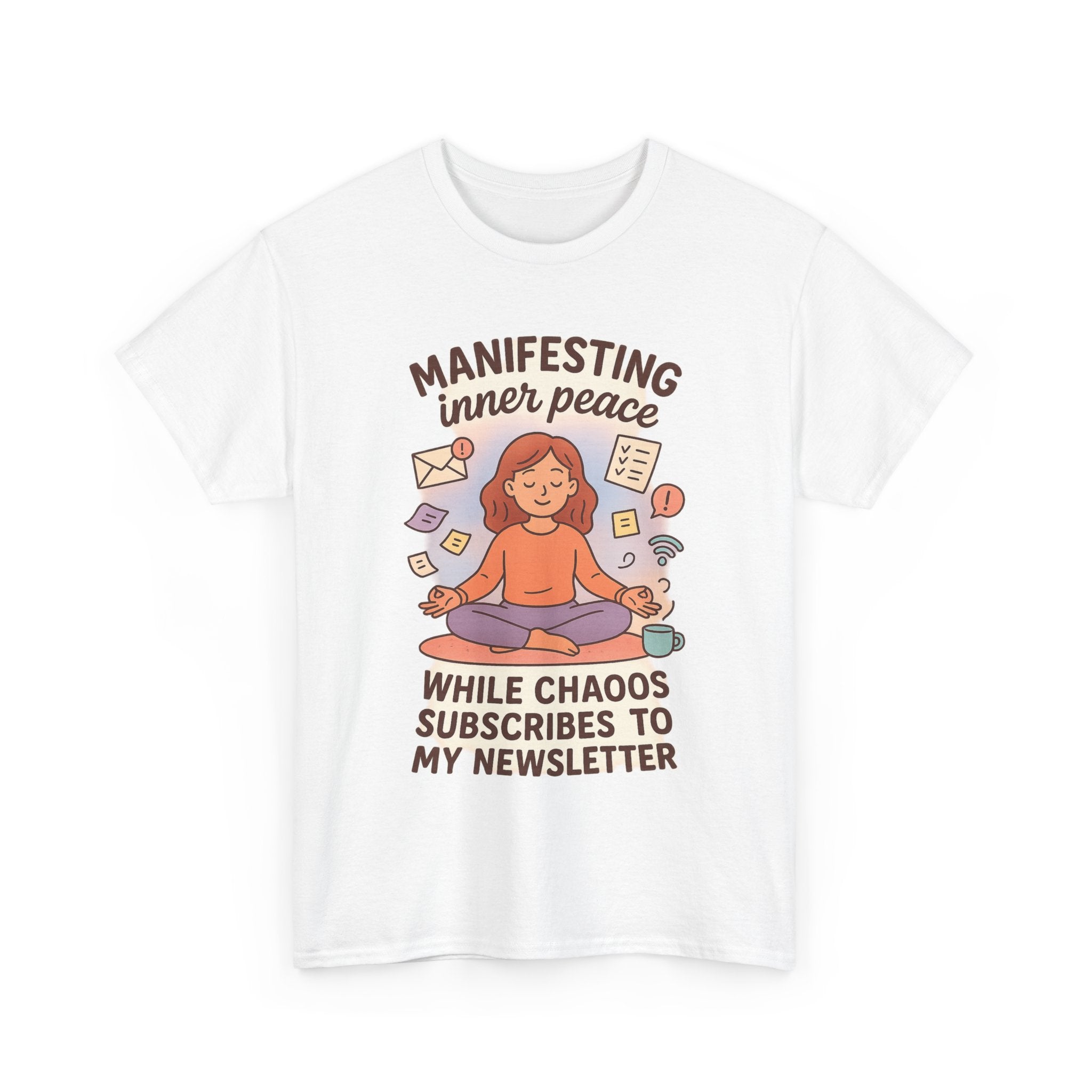 Manifesting Inner Peace Unisex Heavy Cotton Tshirt