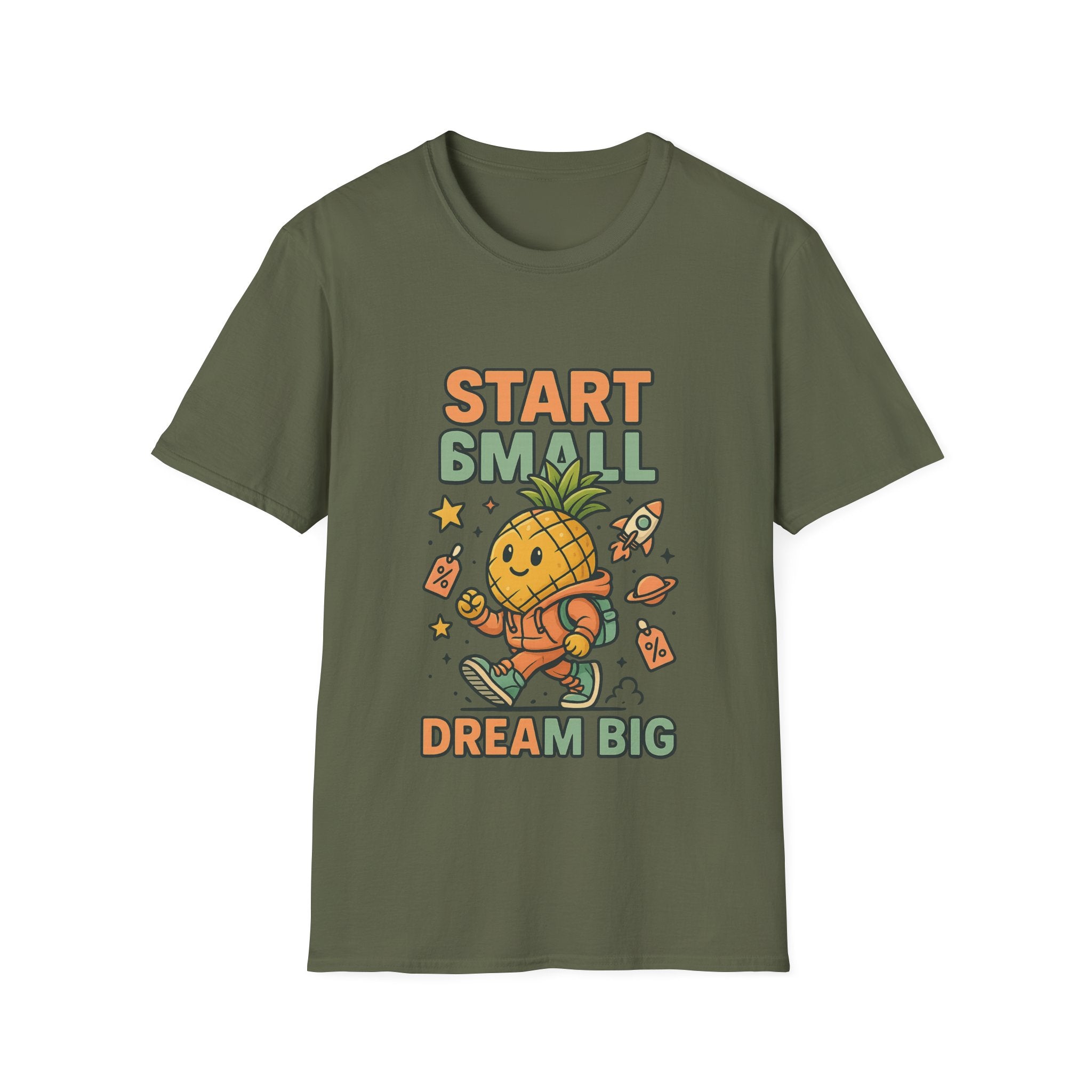 Cute Pineapple Motivational Unisex T-Shirt