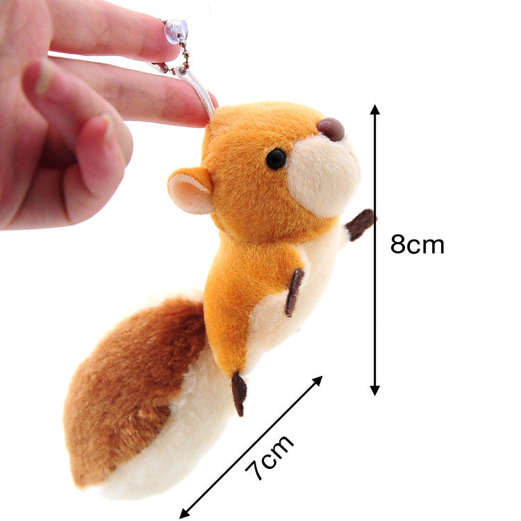 Squirrel Plush Pendants