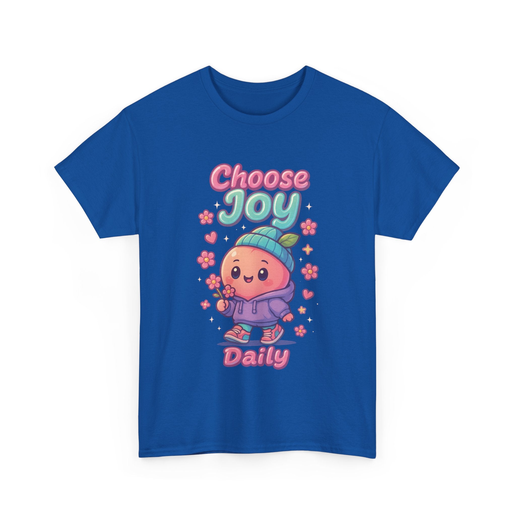 Cute 'Choose Joy Daily' Unisex Tee, Happy Shirt, Gift for Friends, Positive Vibes, Everyday Wear, Cheerful Apparel