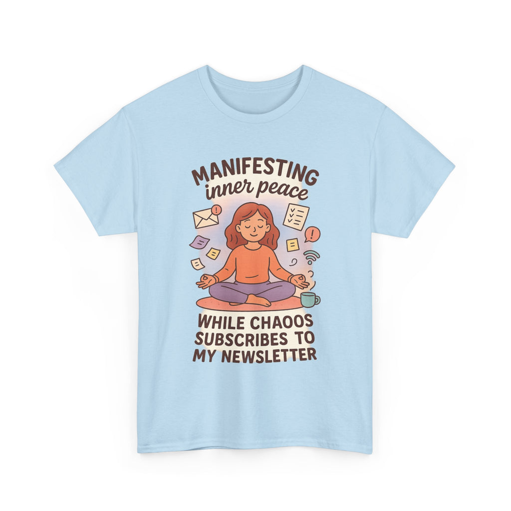 Manifesting Inner Peace Unisex Heavy Cotton Tshirt