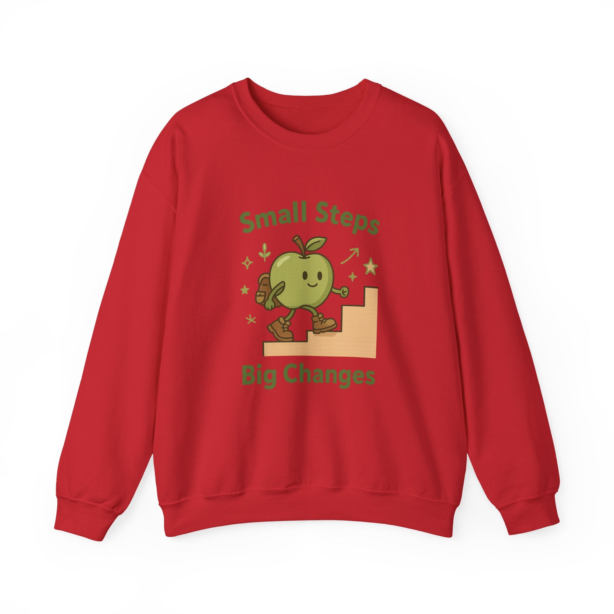 Motivational Crewneck Sweatshirt - Small Steps Big Changes, Cozy Layer, Gift for Adults and Kids, Inspirational Sweatshirt, Perfect [...]