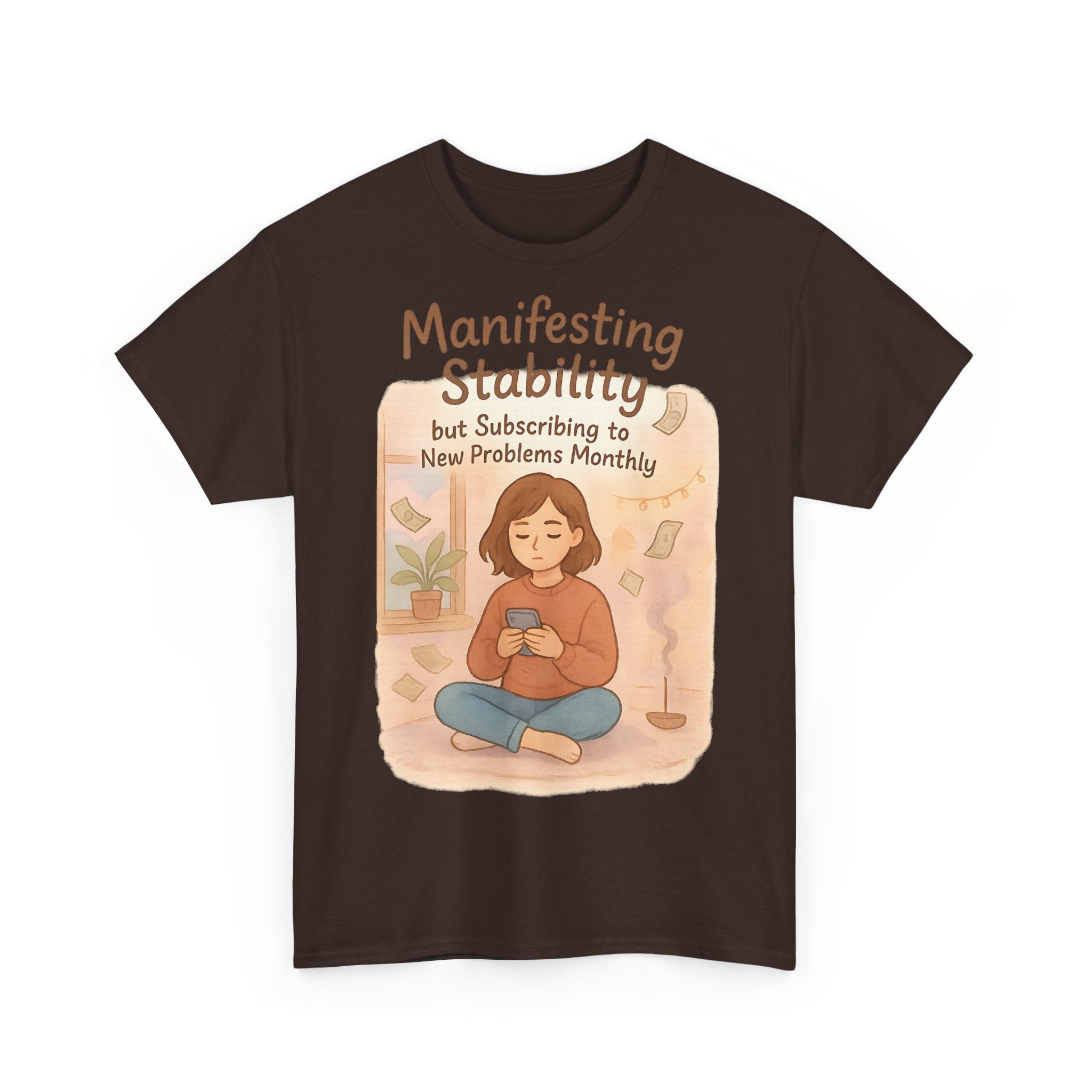 Manifesting Stability Tee | Unisex Heavy Cotton