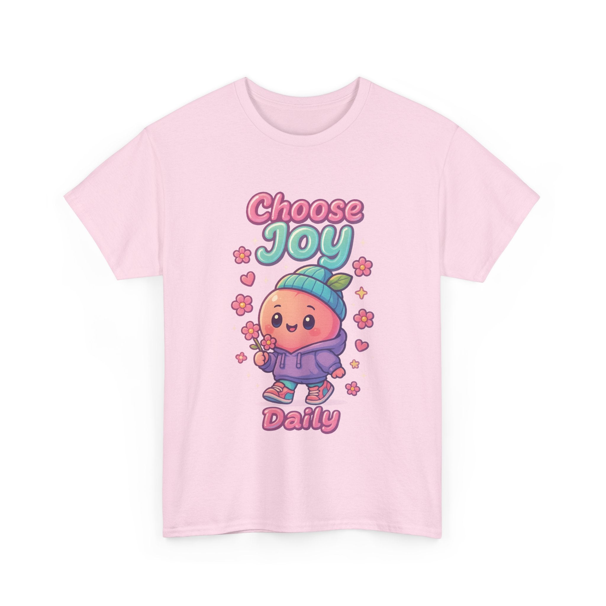 Cute 'Choose Joy Daily' Unisex Tee, Happy Shirt, Gift for Friends, Positive Vibes, Everyday Wear, Cheerful Apparel
