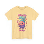 Cute 'Choose Joy Daily' Unisex Tee, Happy Shirt, Gift for Friends, Positive Vibes, Everyday Wear, Cheerful Apparel