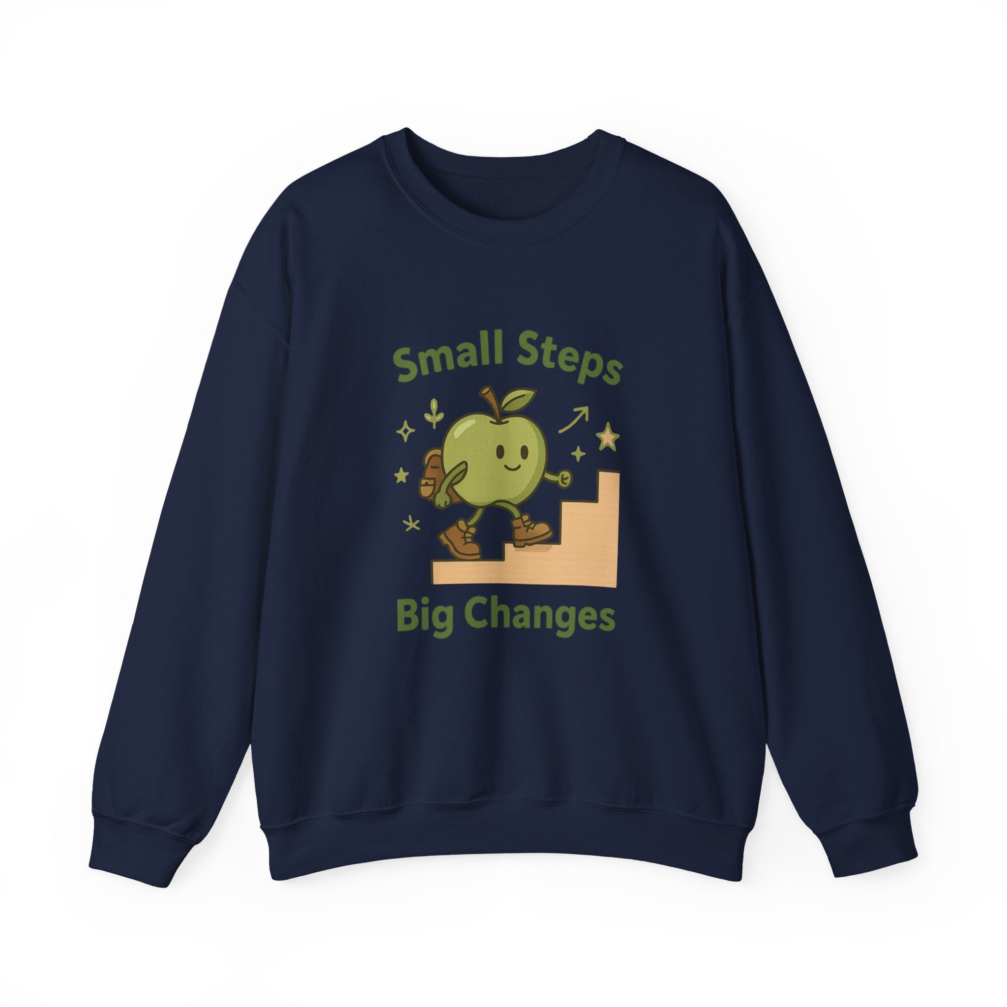 Motivational Crewneck Sweatshirt - Small Steps Big Changes, Cozy Layer, Gift for Adults and Kids, Inspirational Sweatshirt, Perfect [...]