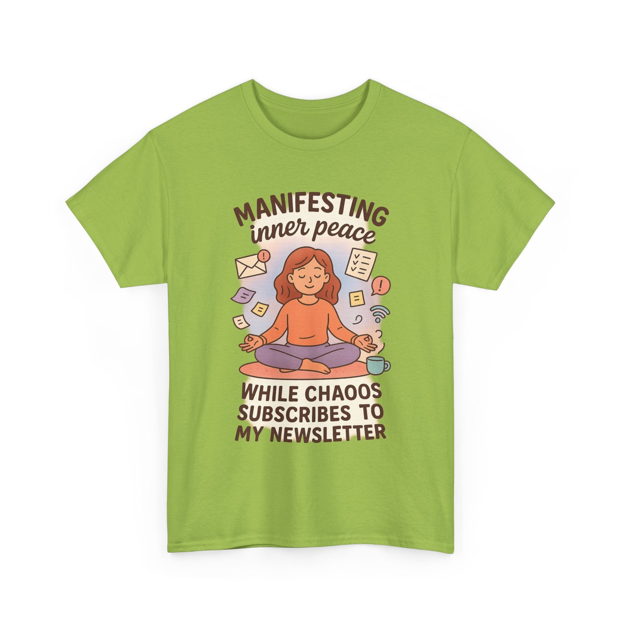Manifesting Inner Peace Unisex Heavy Cotton Tshirt