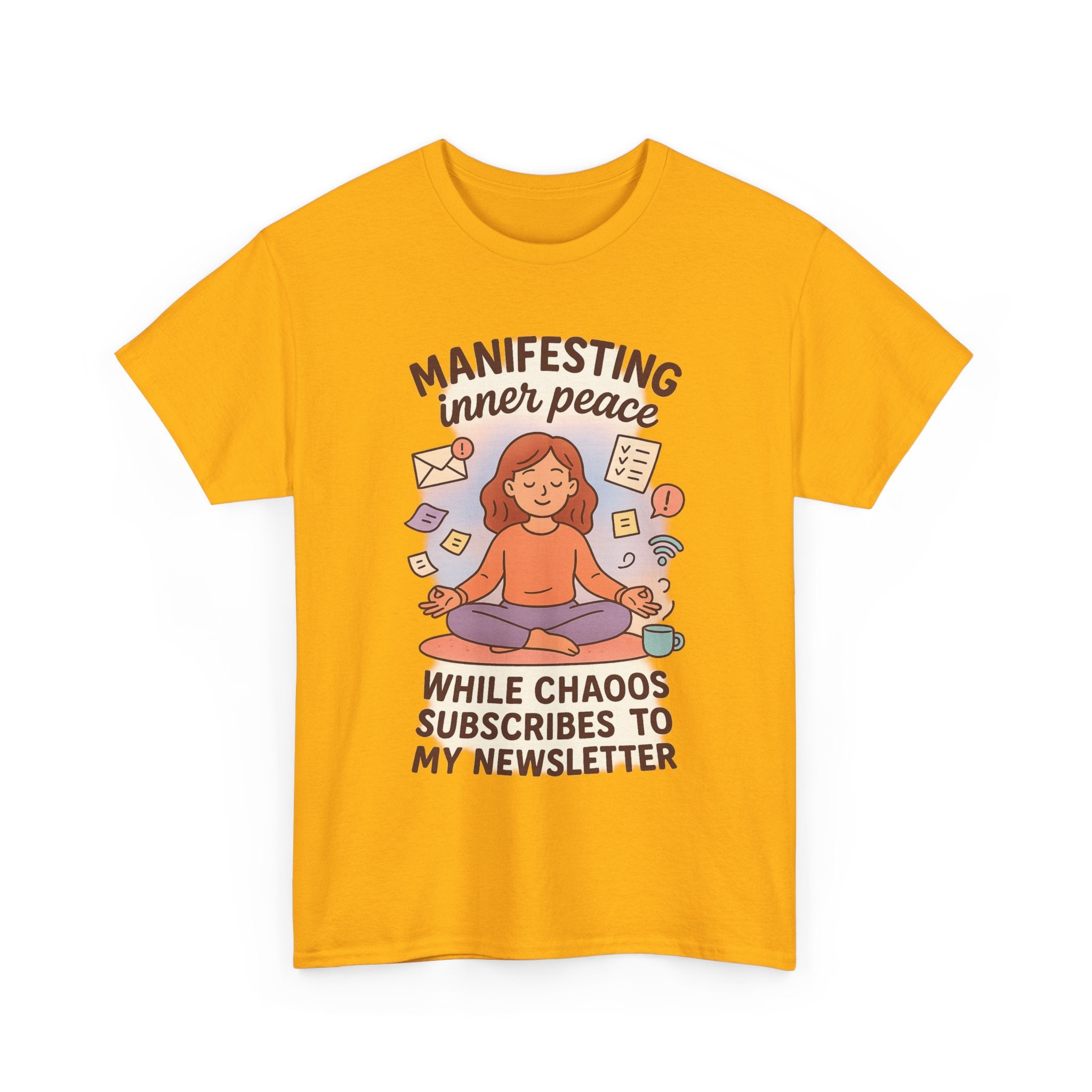 Manifesting Inner Peace Unisex Heavy Cotton Tshirt
