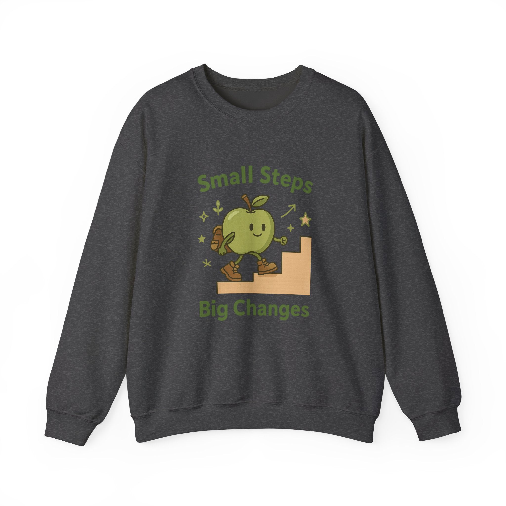 Motivational Crewneck Sweatshirt - Small Steps Big Changes, Cozy Layer, Gift for Adults and Kids, Inspirational Sweatshirt, Perfect [...]