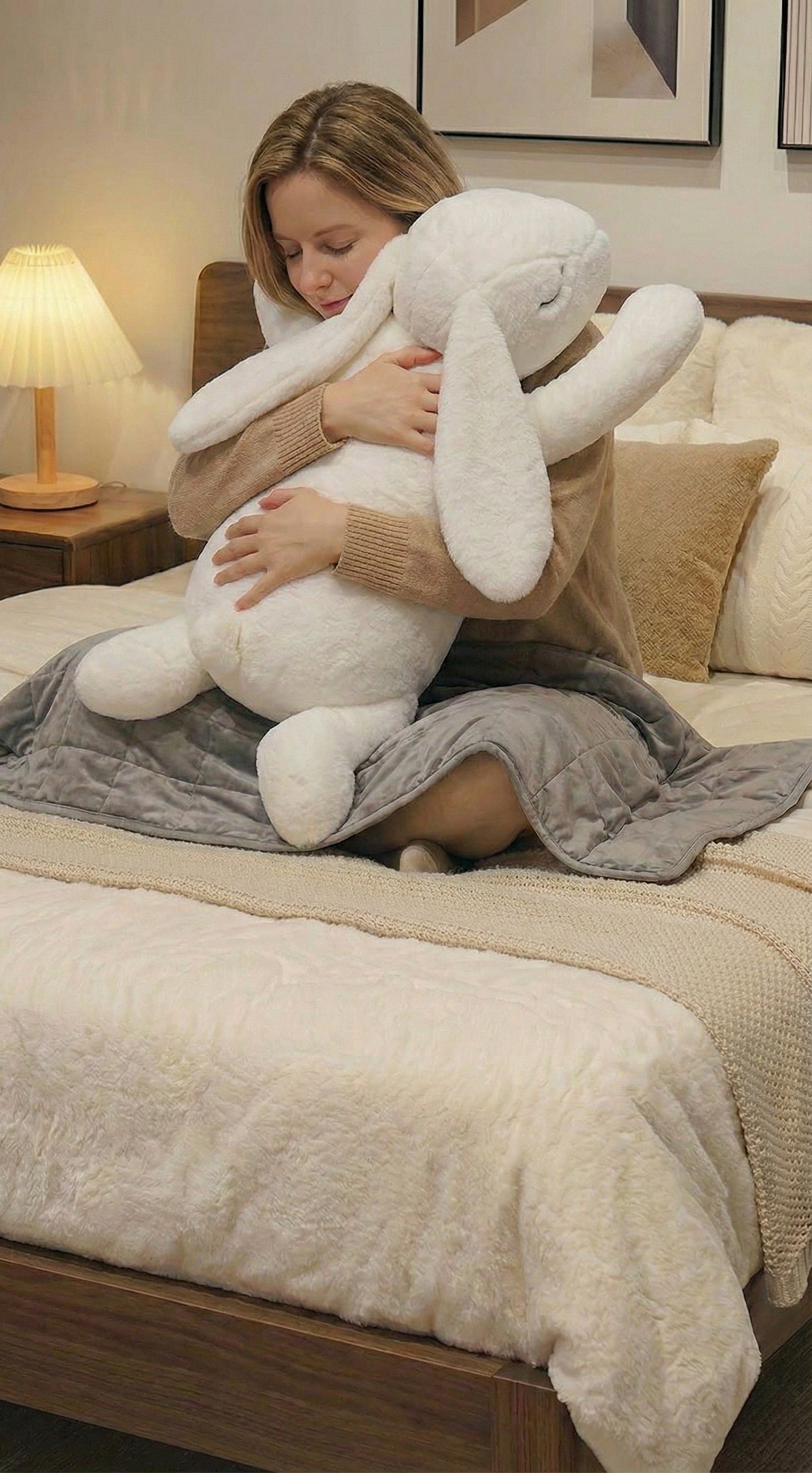 Mollie the Weighted Rabbit Plush
