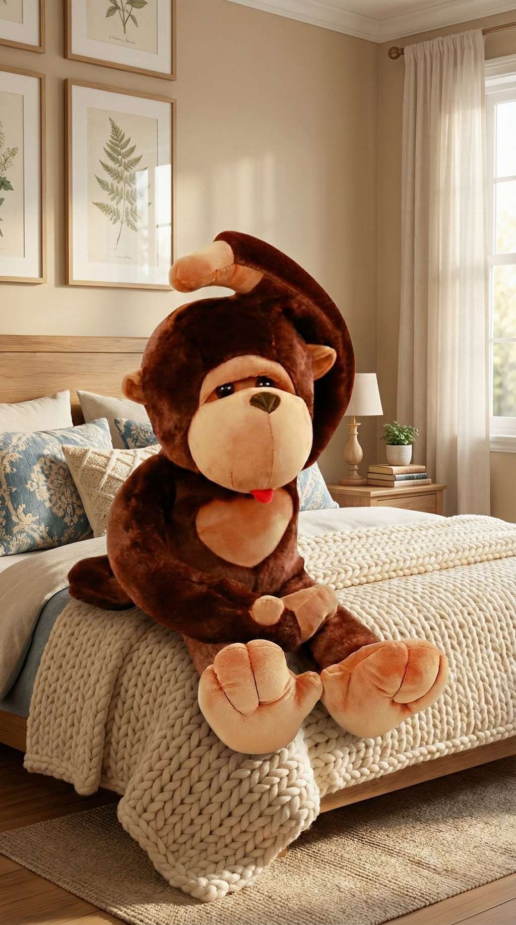 Lucas the Weighted Gorilla Plush