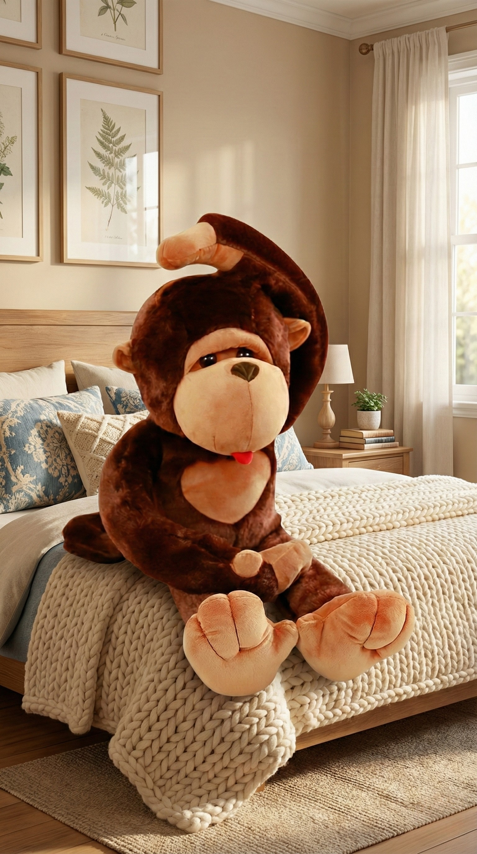 Lucas the Weighted Gorilla Plush