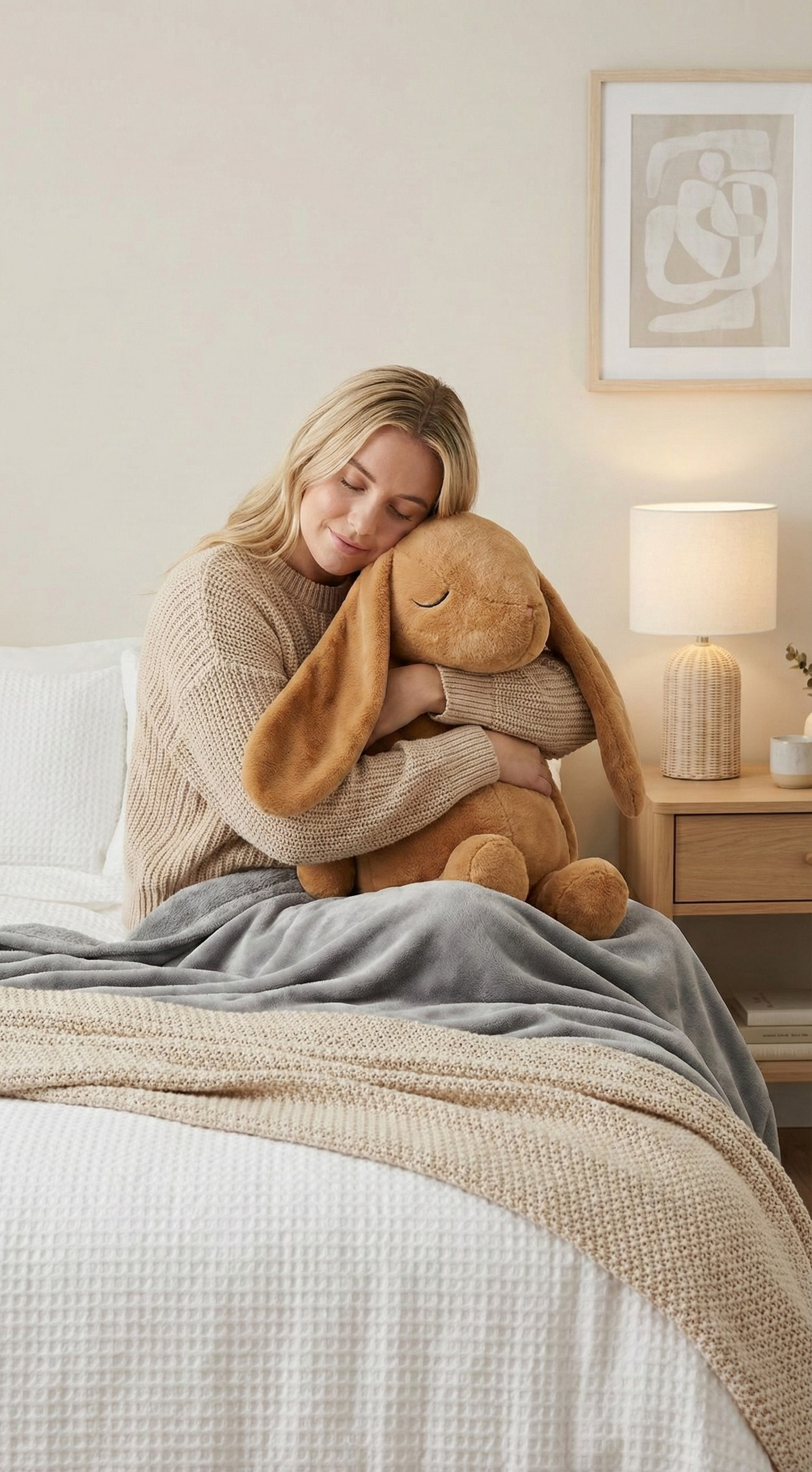 Mollie the Weighted Rabbit Plush