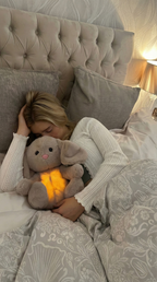 Breathing Bunny & Elephant Calming Plush