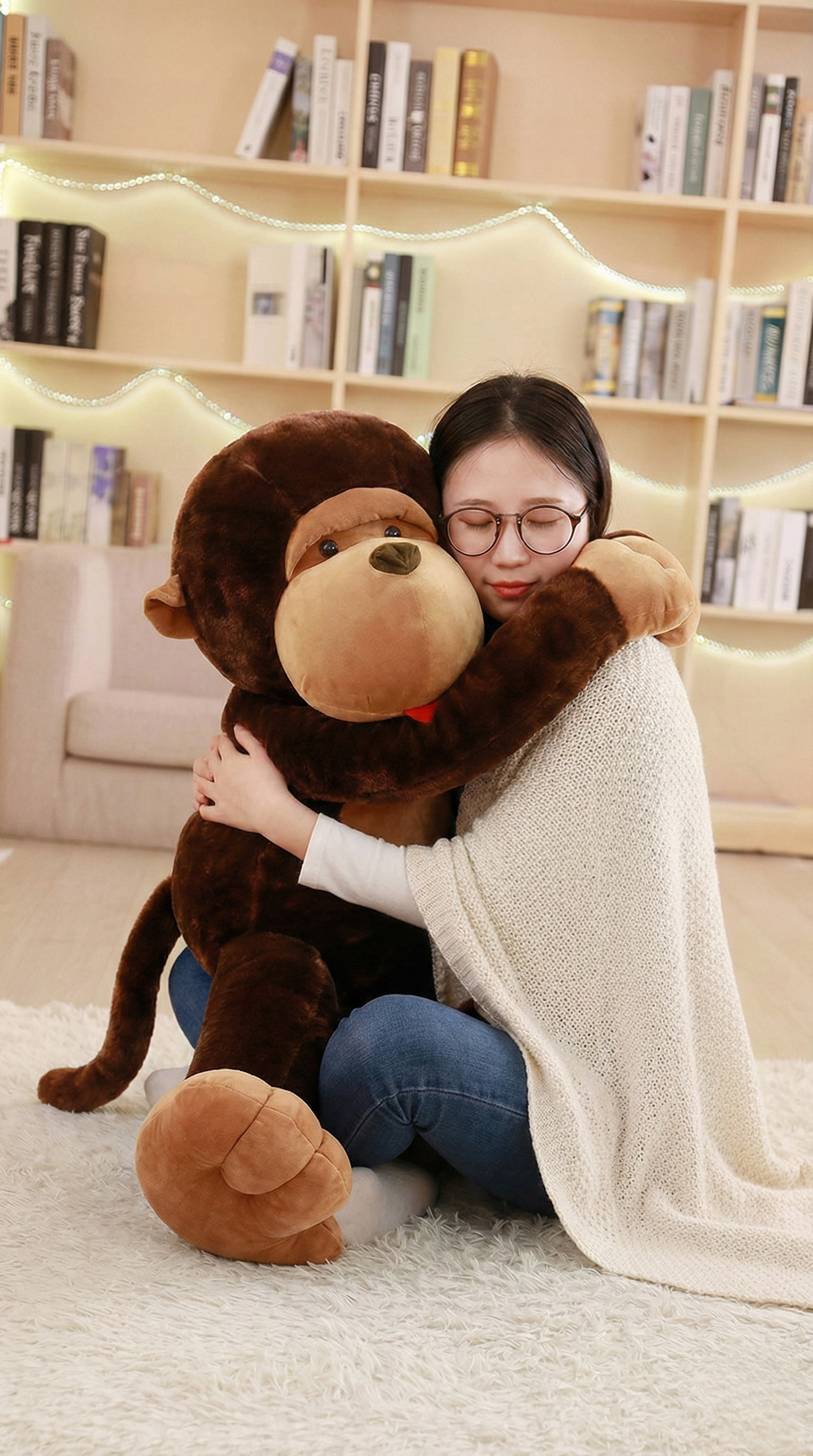 Lucas the Weighted Gorilla Plush