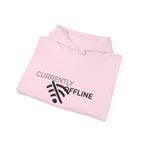 Currently Offline Unisex Heavy Blend Hoodie, Cozy Sweatshirt Gift, Casual Loungewear, Relaxed Fashion, Streetwear, Relaxation Apparel