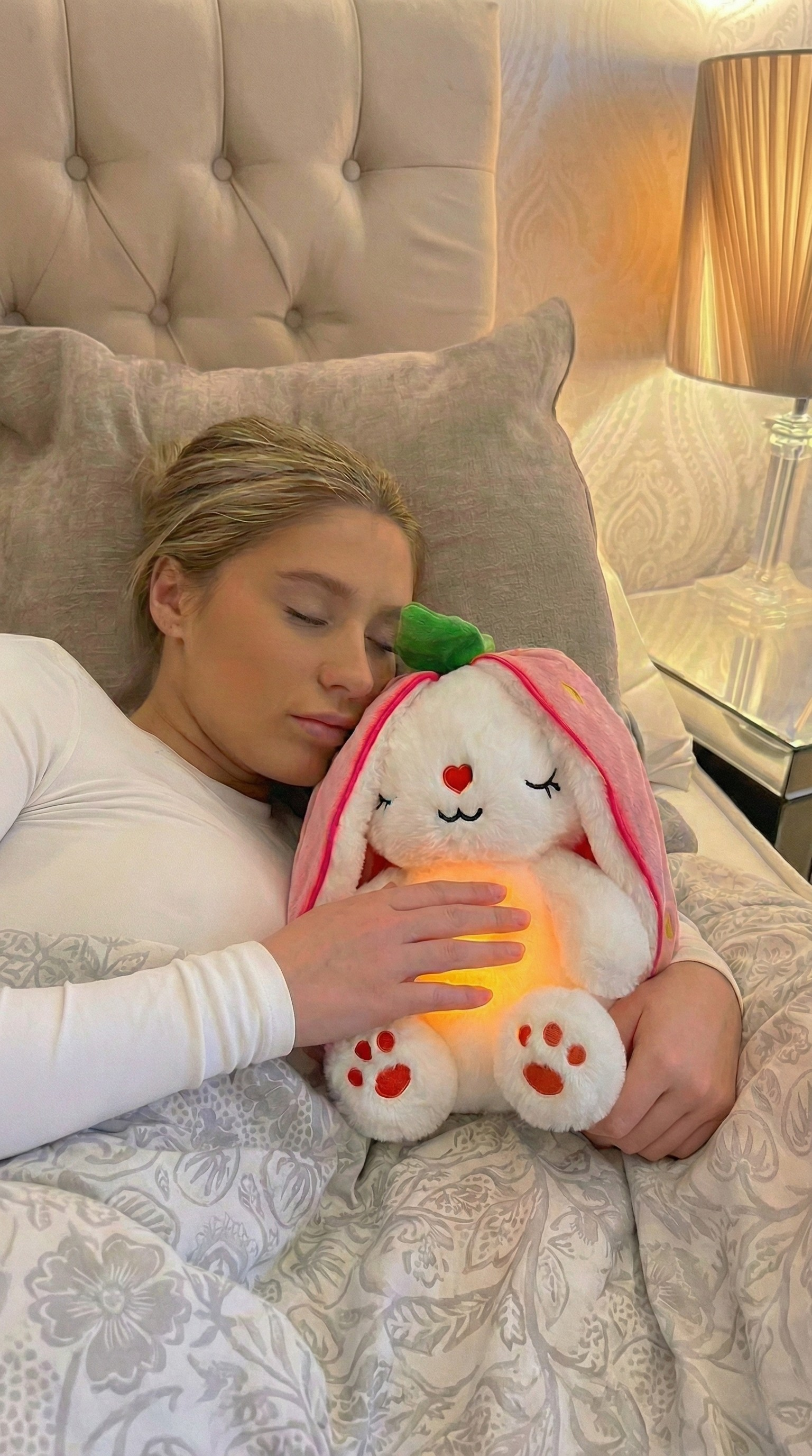 Breathing Donkey & Rabbit Calming Plush