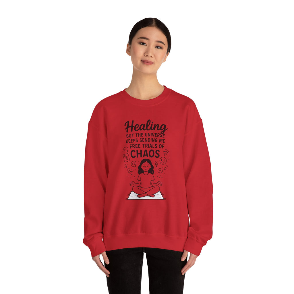 Mindfulness Crewneck Sweatshirt, Healing Sweatshirt