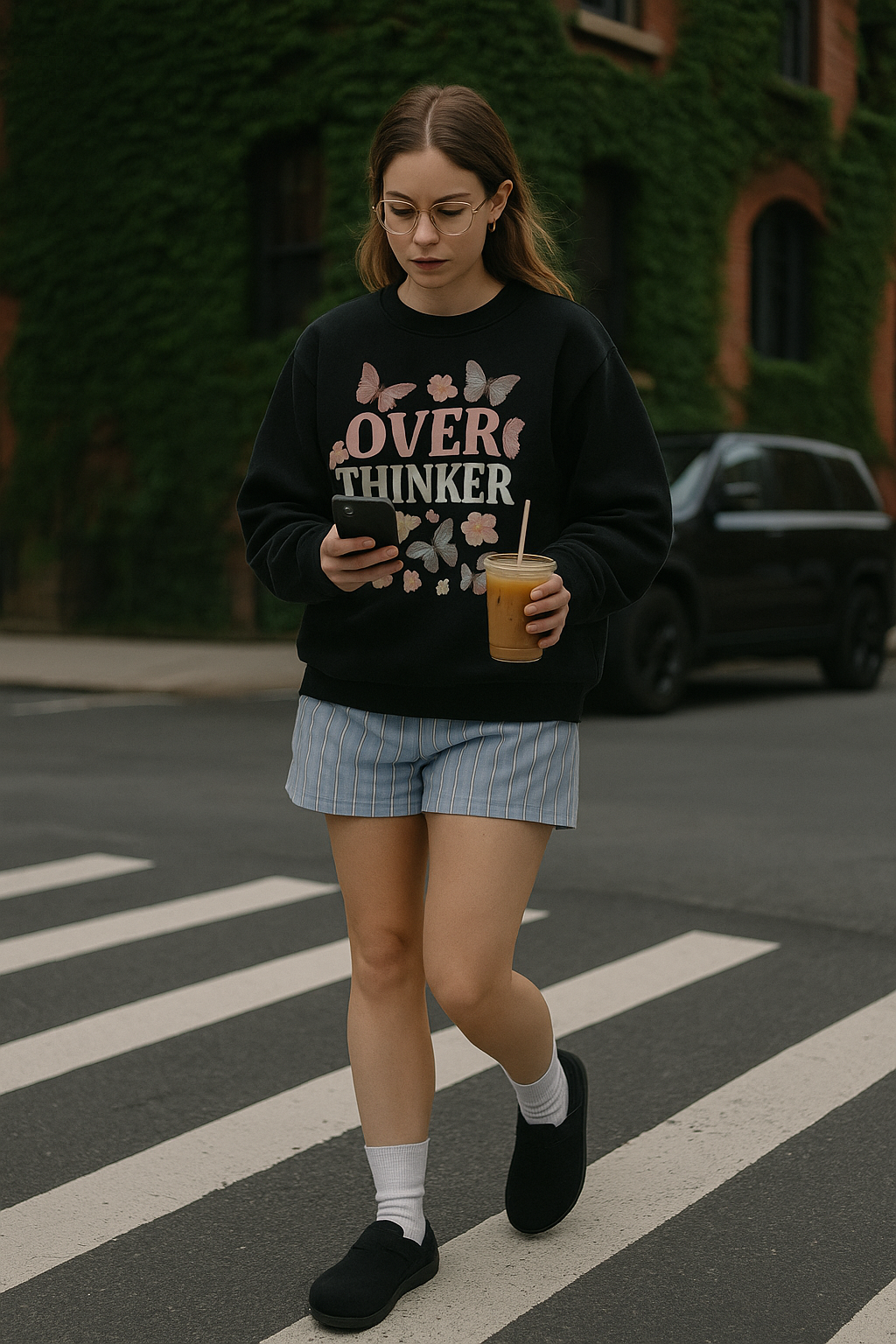 Unisex Sweatshirt – Over Thinker