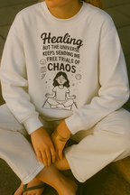 Mindfulness Crewneck Sweatshirt, Healing Sweatshirt