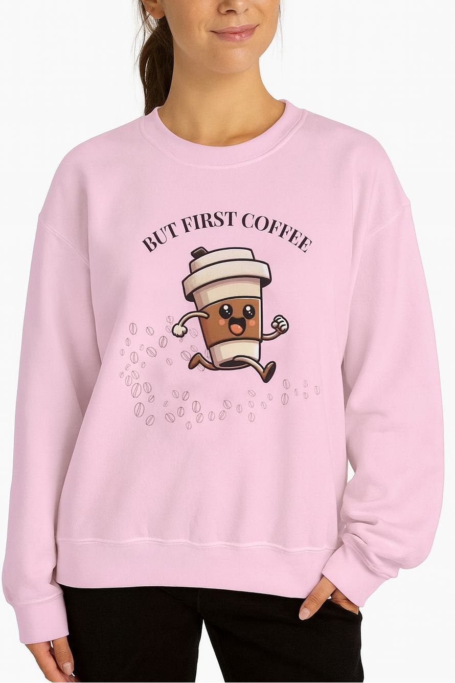 Cute Coffee Lover Sweatshirt