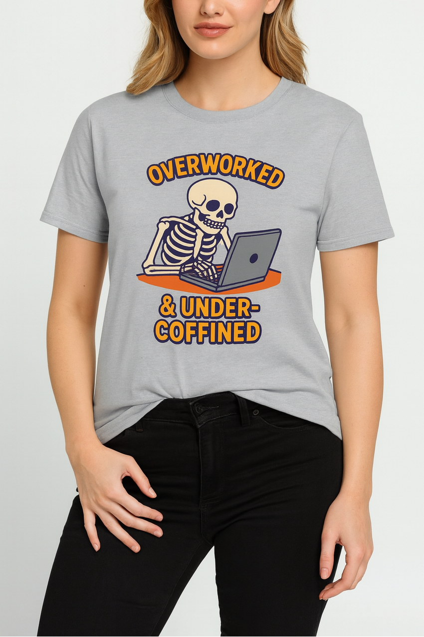Unisex Skeleton Humor T-Shirt
