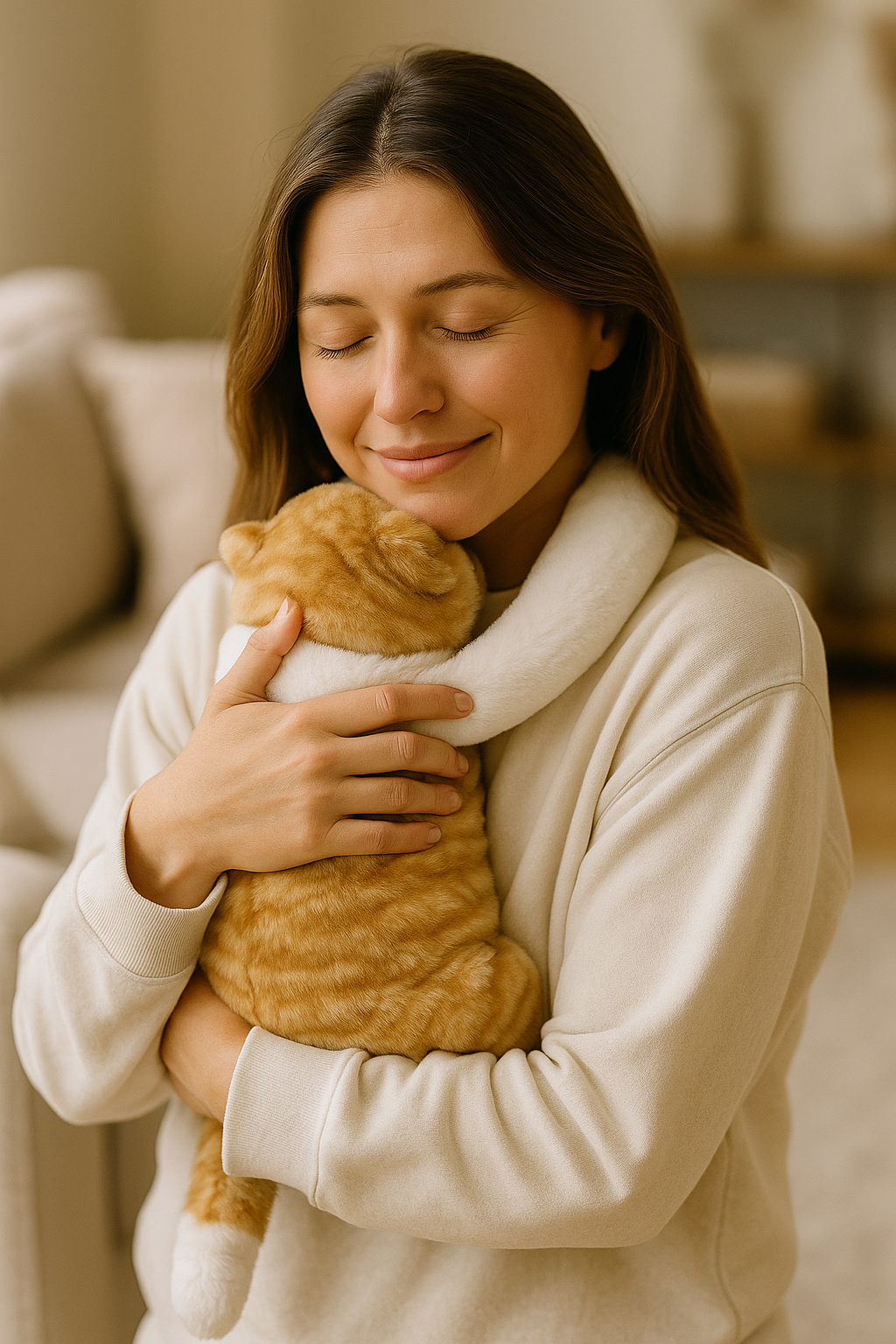 Lana the Weighted Cat Plush