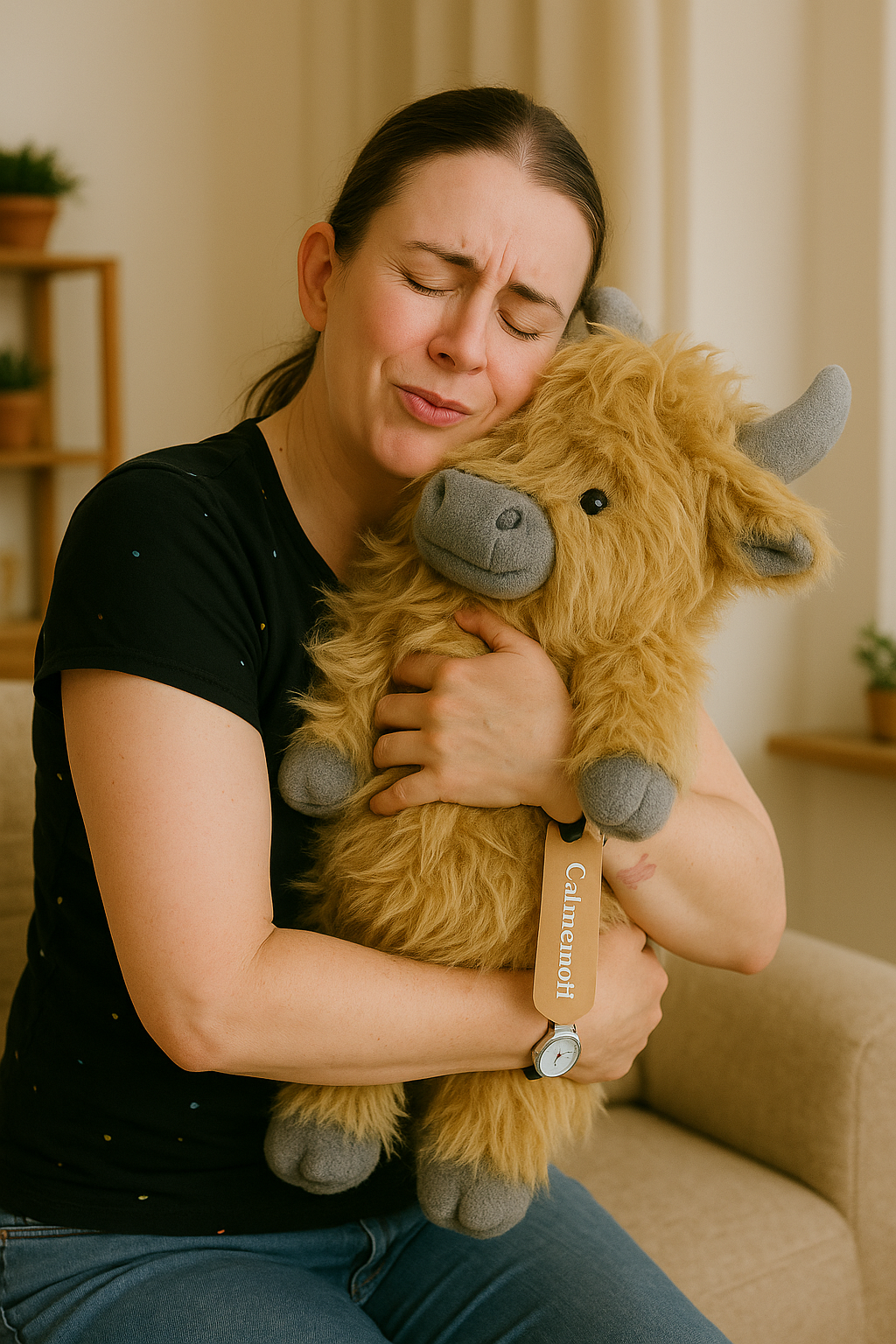 MooMoo the Weighted Highland Cow Plush