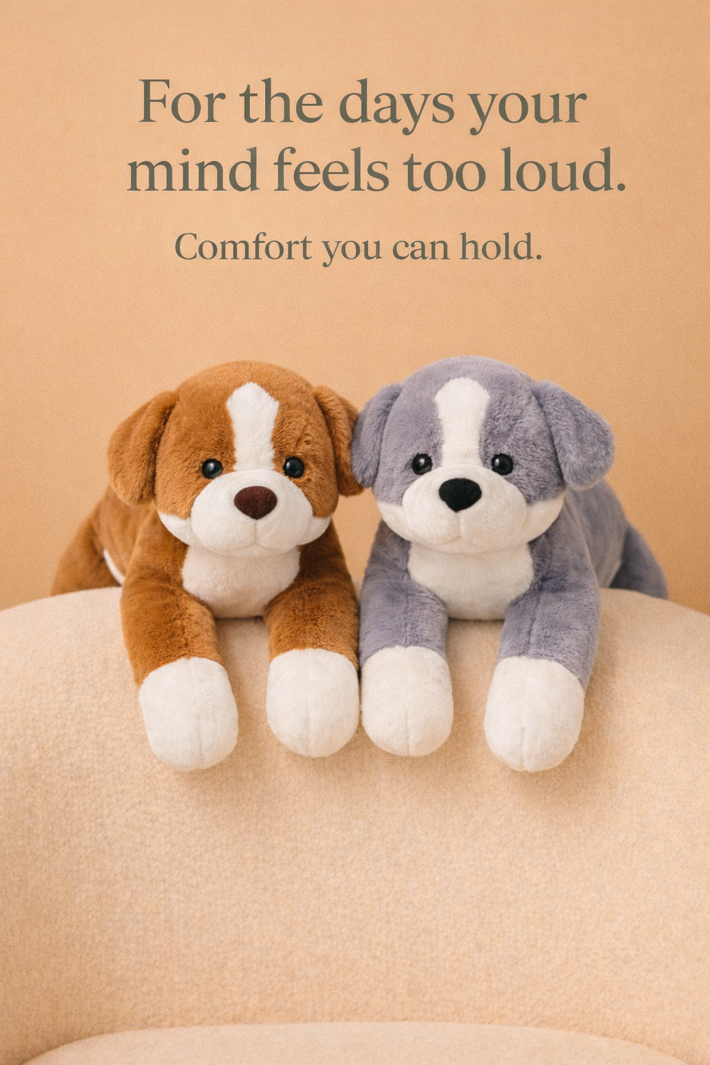 Ella the Weighted Dog Plush