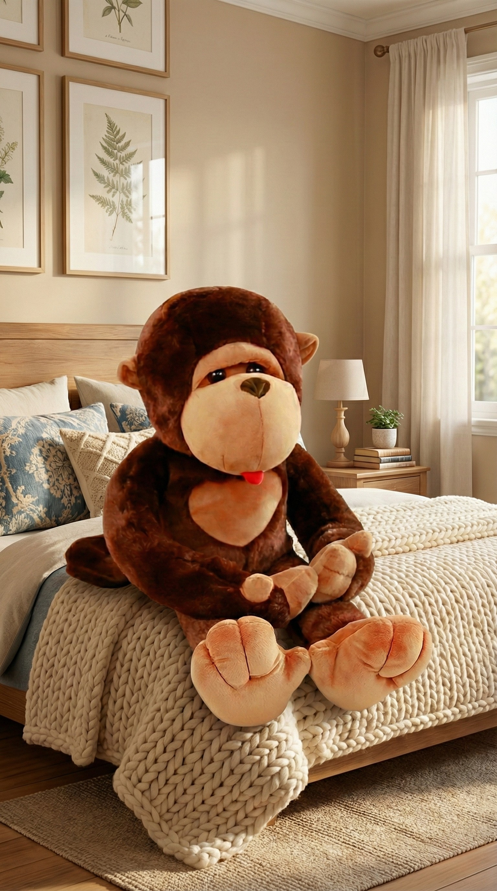 Lucas the Weighted Gorilla Plush